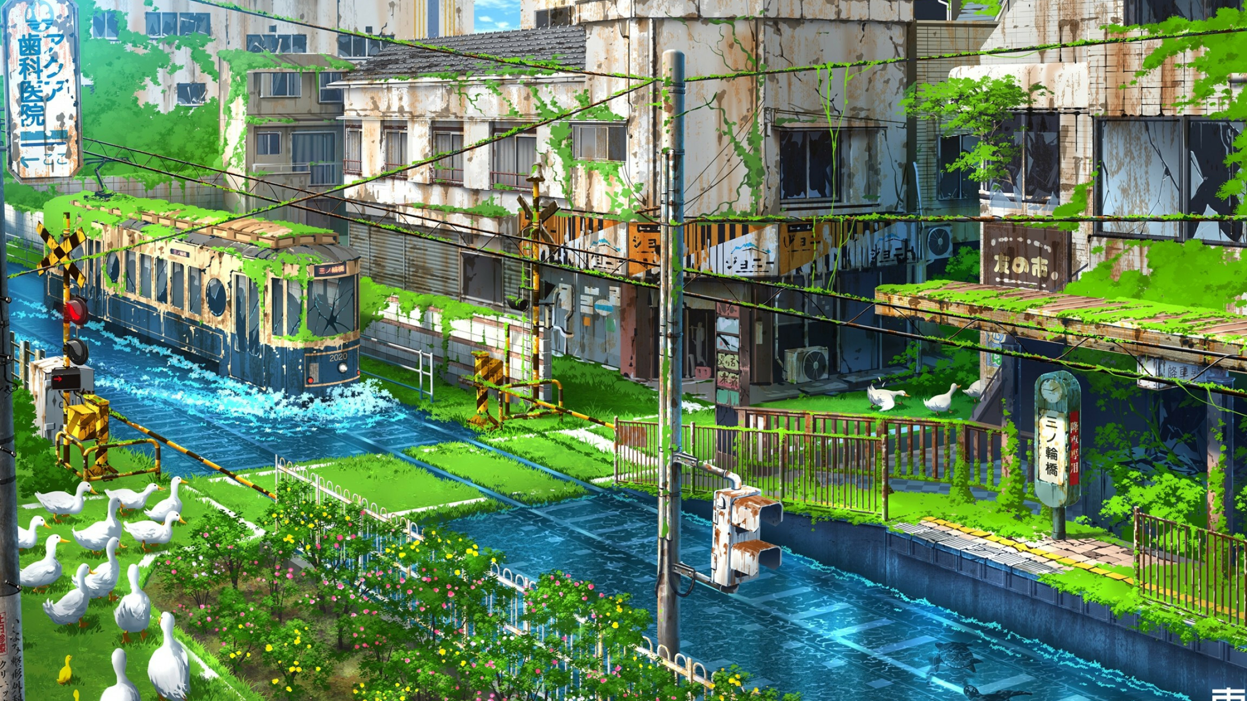 Anime, Post-apocalypse Wallpaper, 2560x1440 HD Desktop