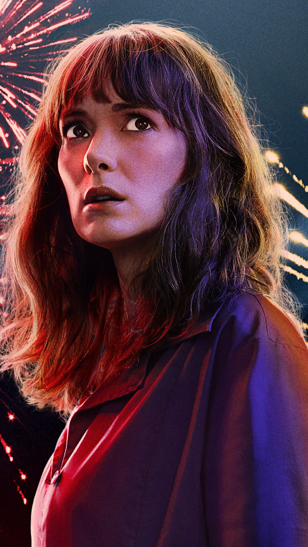 Joyce Byers, Stranger Things Wallpaper, 1080x1920 Full HD Phone