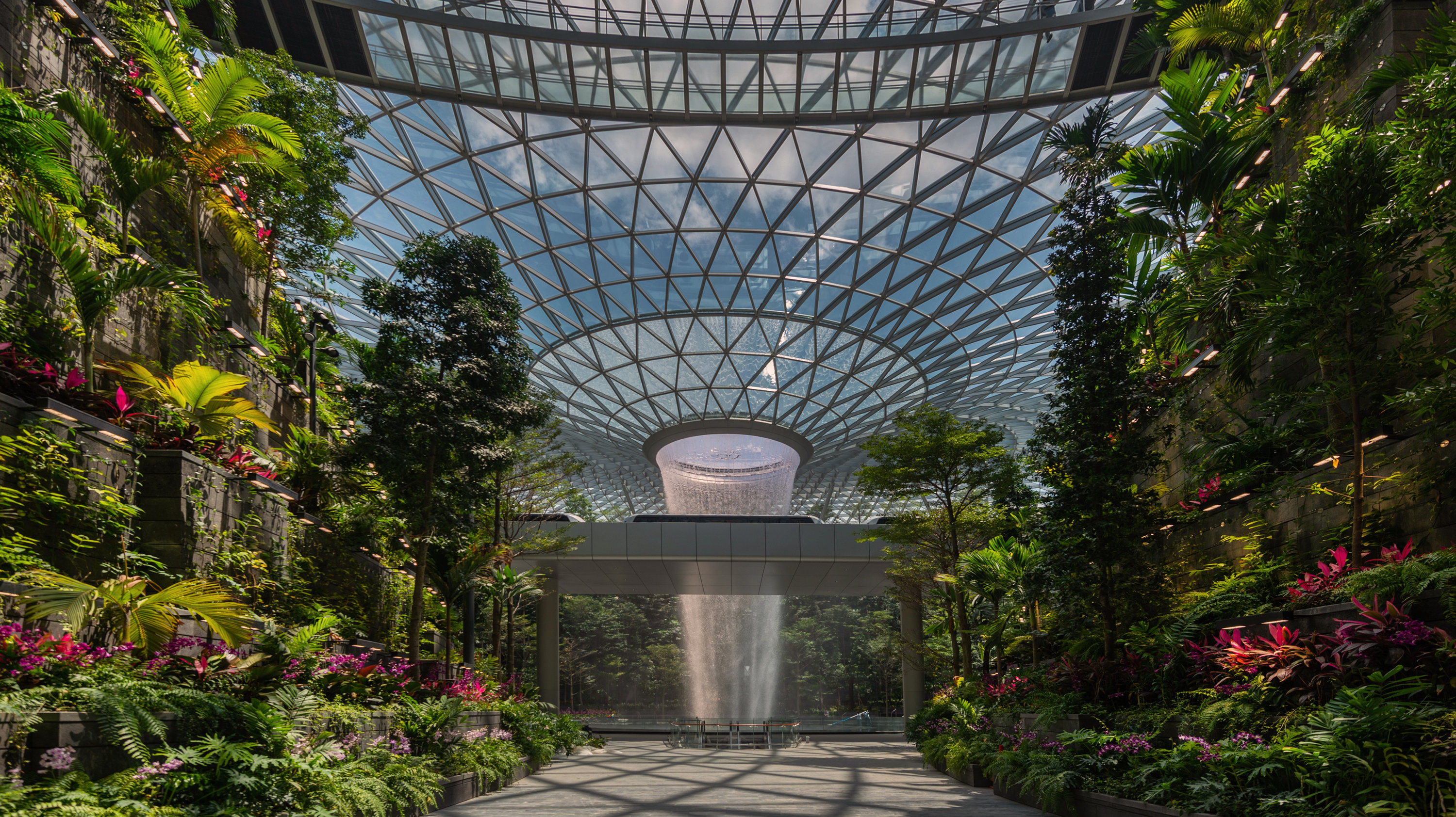 Singapore Changi International Airport Travels, Architectural masterpiece, Best airport in the world, Traveler's paradise, 3000x1690 HD Desktop