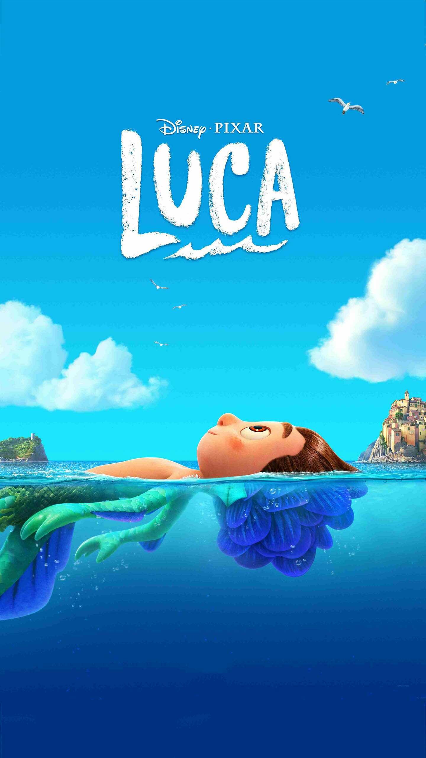 Luca animation, Pixar wallpaper, Creative design, Imagination unleashed, 1440x2560 HD Phone