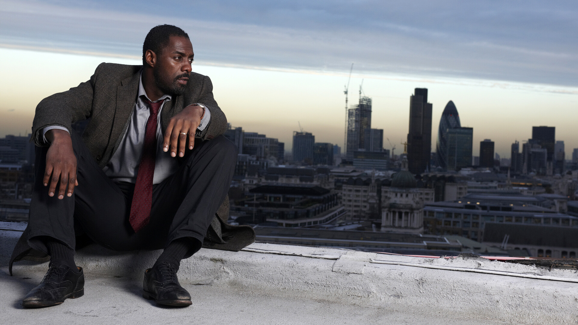 Luther TV series, Idris Elba, Luther show wallpaper, Captivating character, 1920x1080 Full HD Desktop