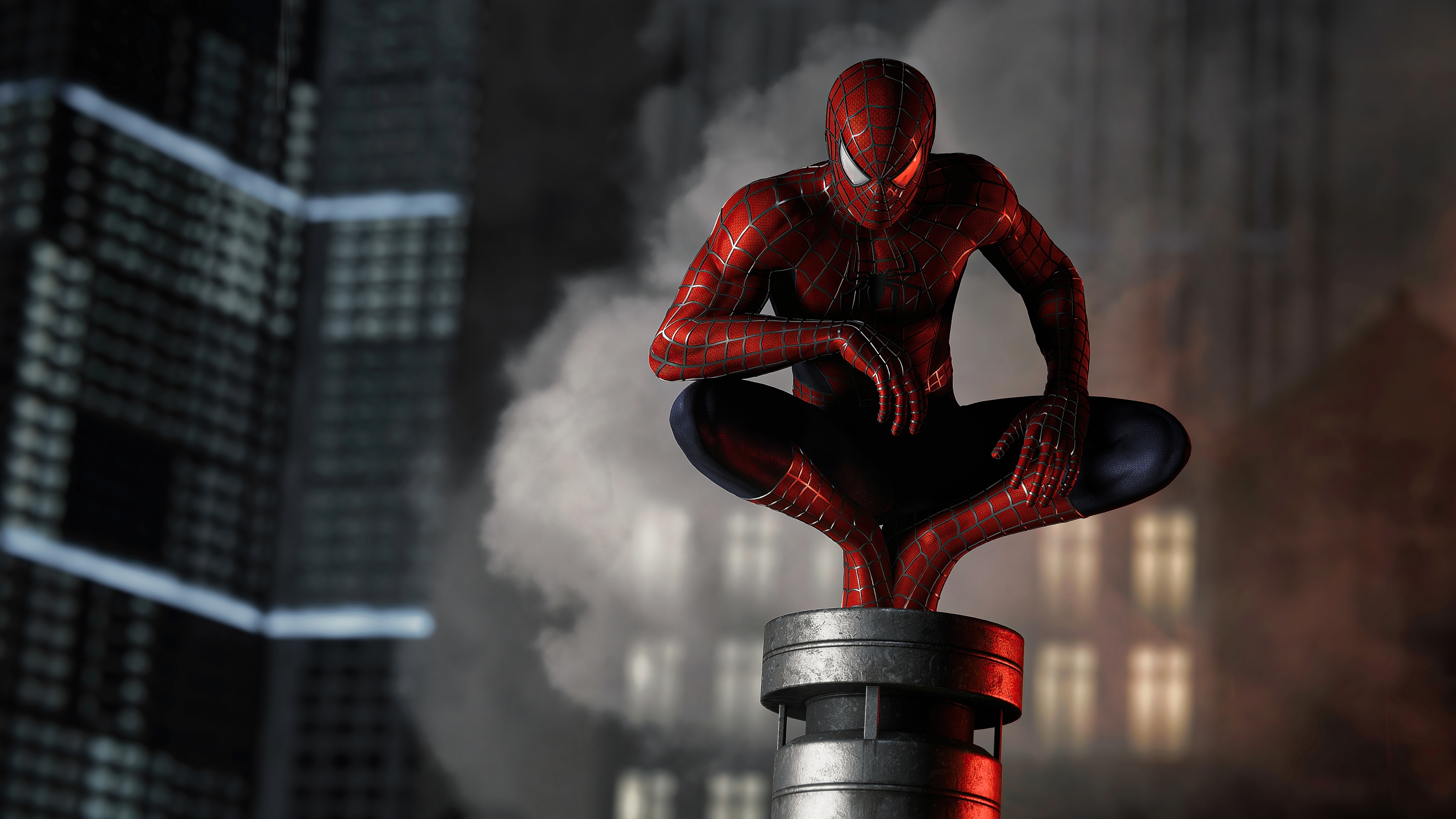 Spider-Man, Marvel, Peter Parker, PlayStation, Superhero, 3840x2160 4K Desktop