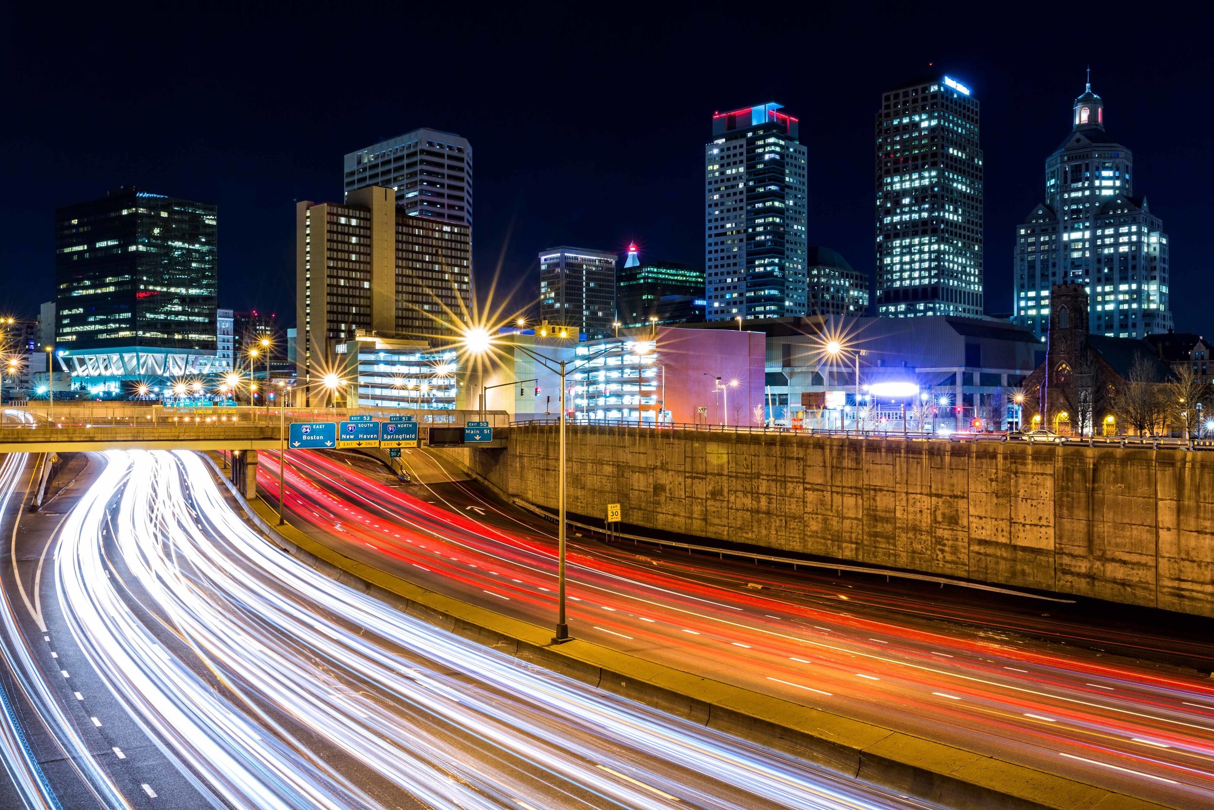 Hartford Skyline, Travels, Directions and parking, Hartford sweat, 2500x1670 HD Desktop