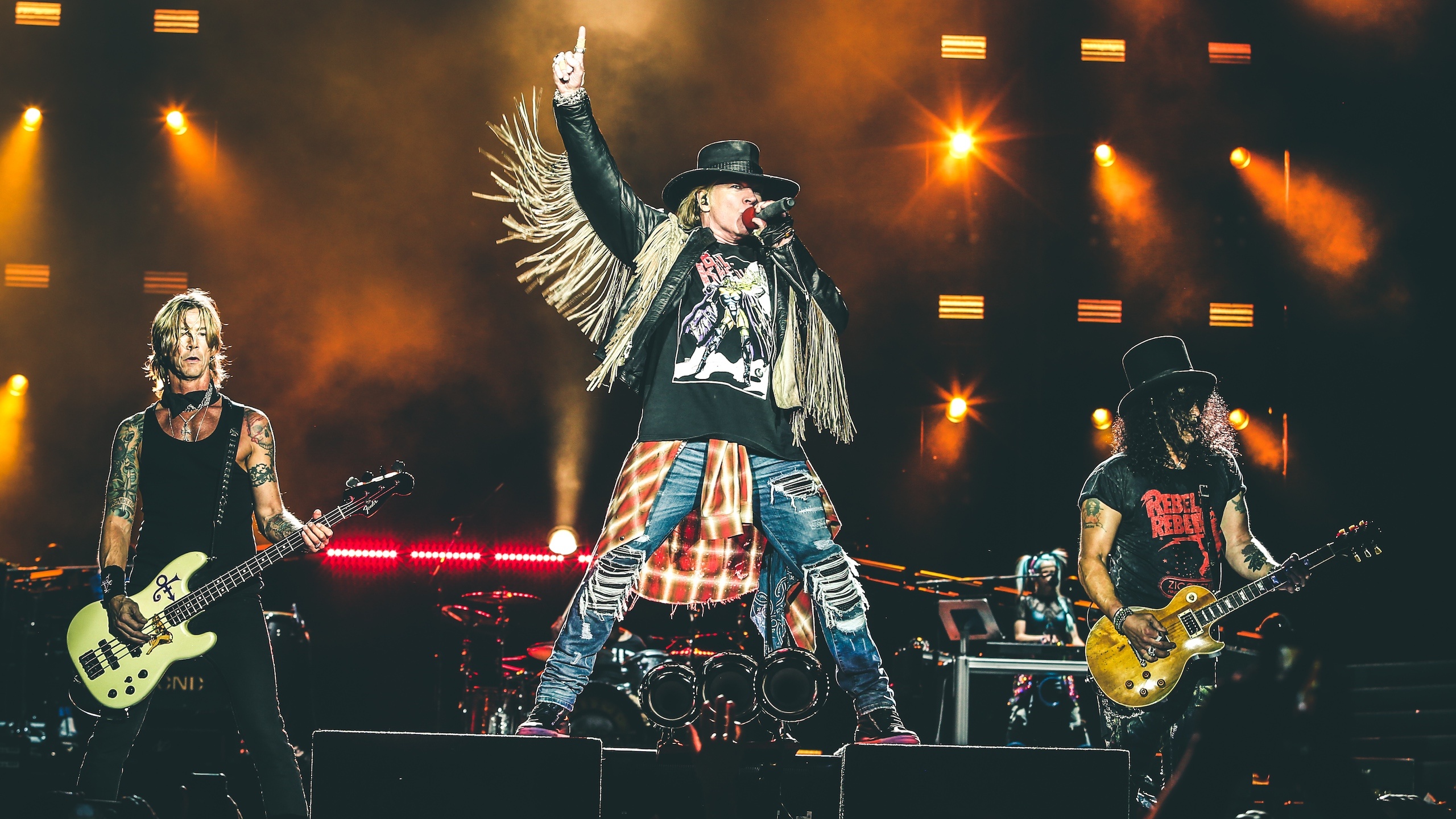 O2 Arena, Guns N' Roses Wallpaper, 2560x1440 HD Desktop