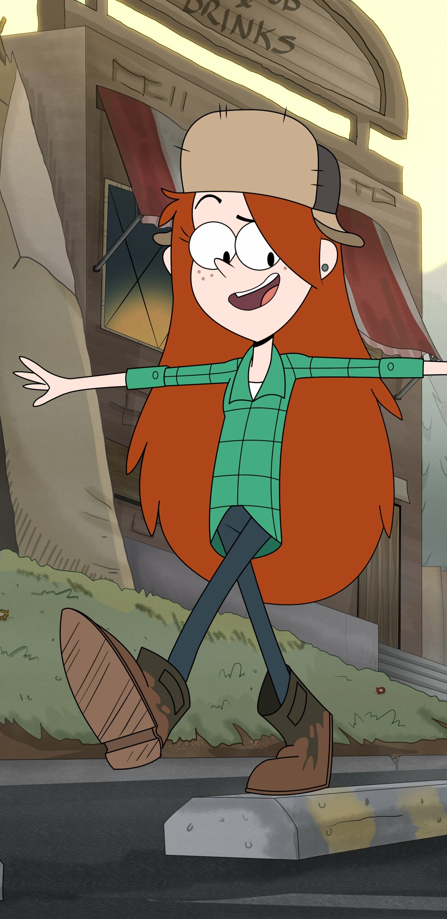 Wendy, Gravity Falls Wallpaper, 1440x2960 HD Phone