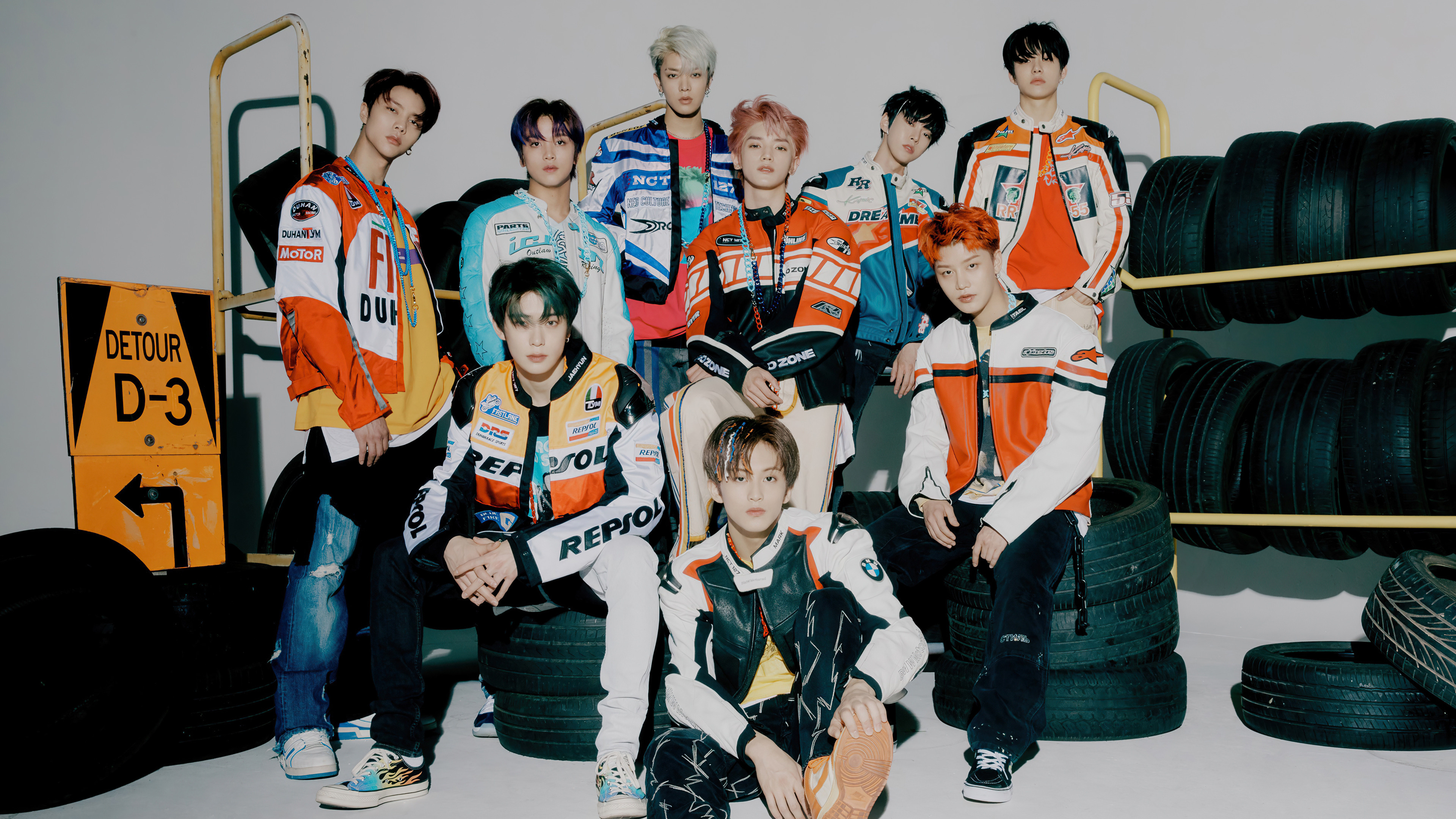 NCT, Fan-made wallpapers, Creative designs, K-pop aesthetics, 3840x2160 4K Desktop