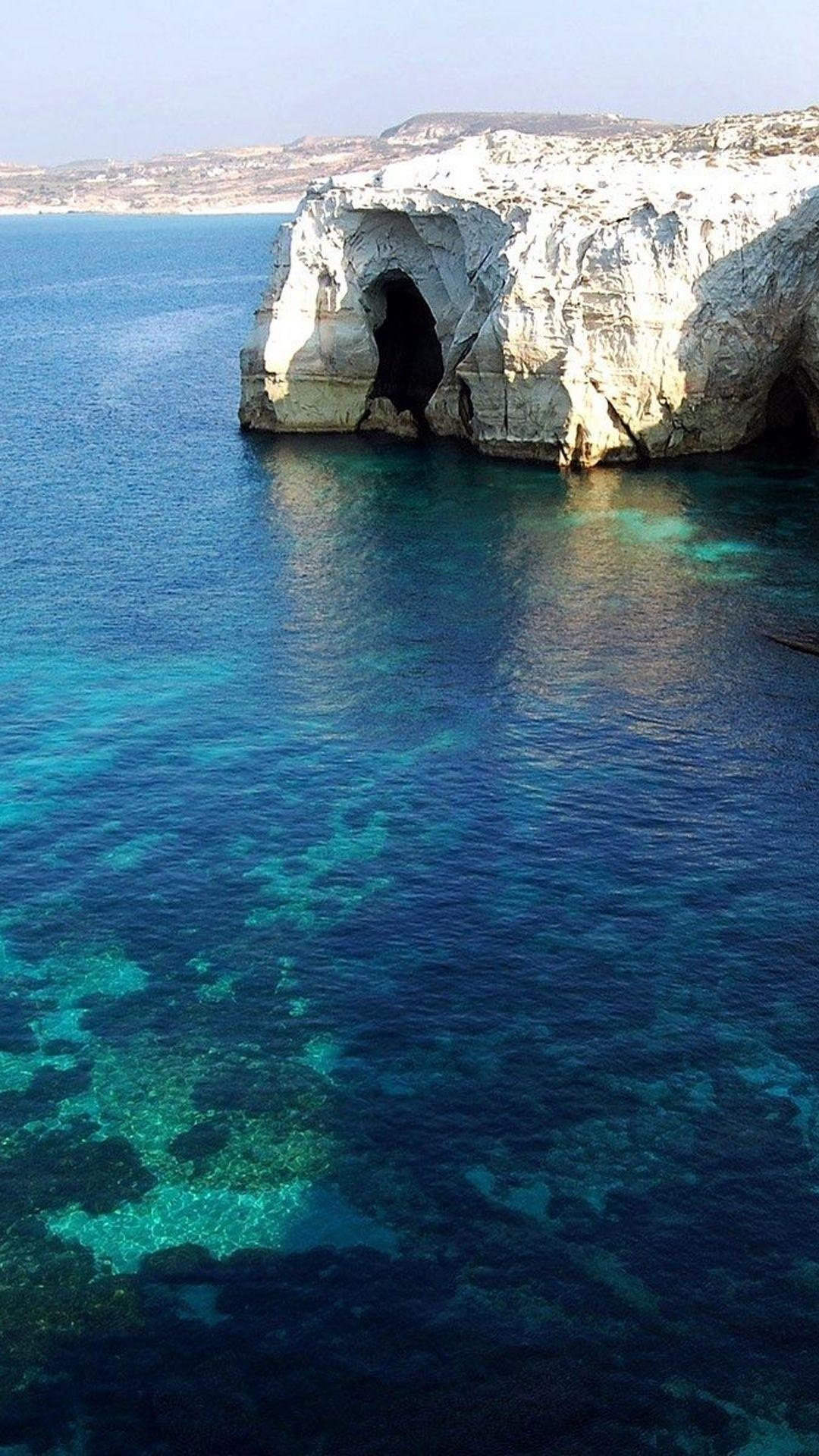 Lagoon, Azure waters, Serene atmosphere, Coastal retreat, 1080x1920 Full HD Phone