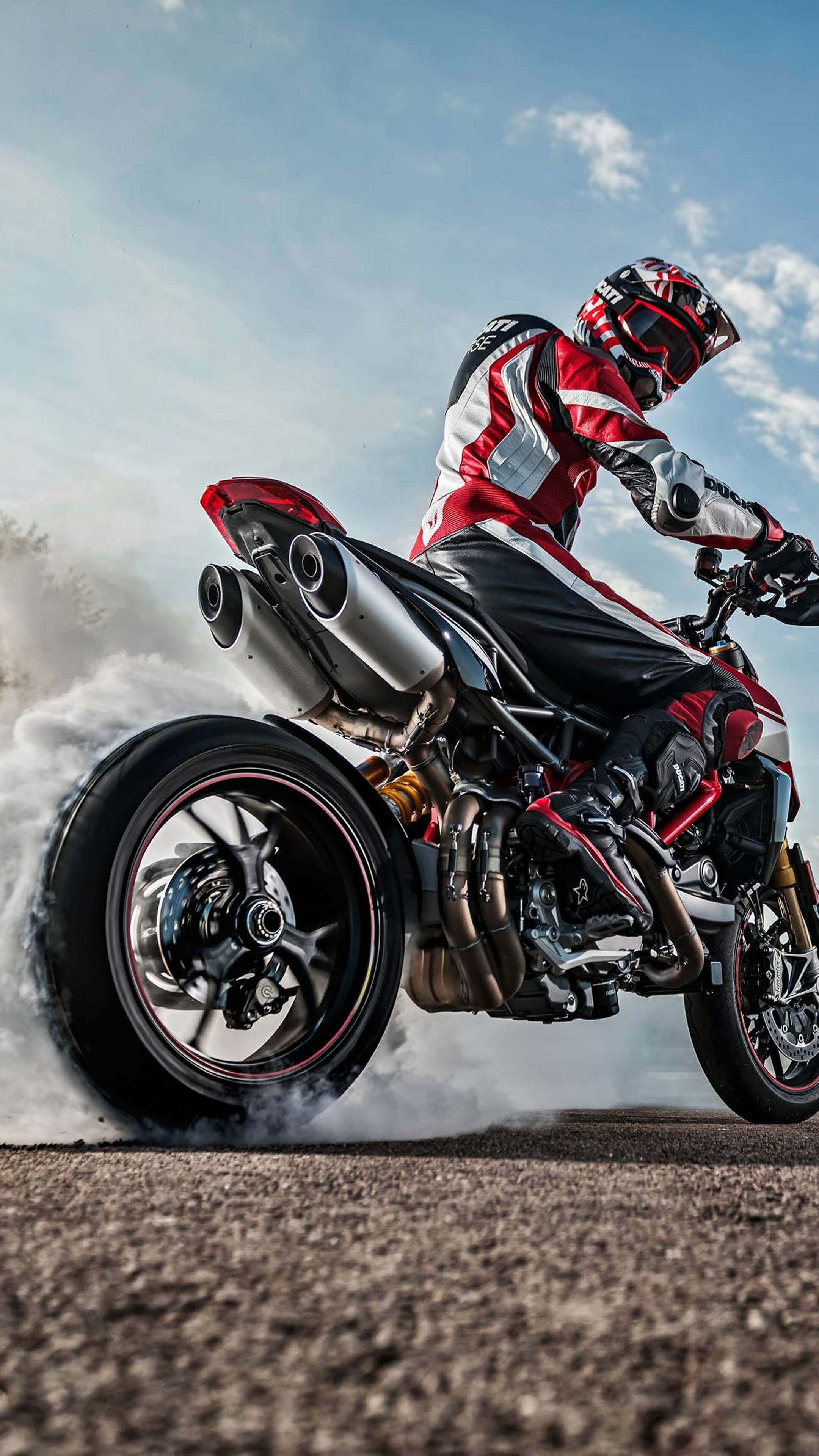 Ducati Hypermotard, Motorcycles Wallpaper, 2160x3840 4K Phone