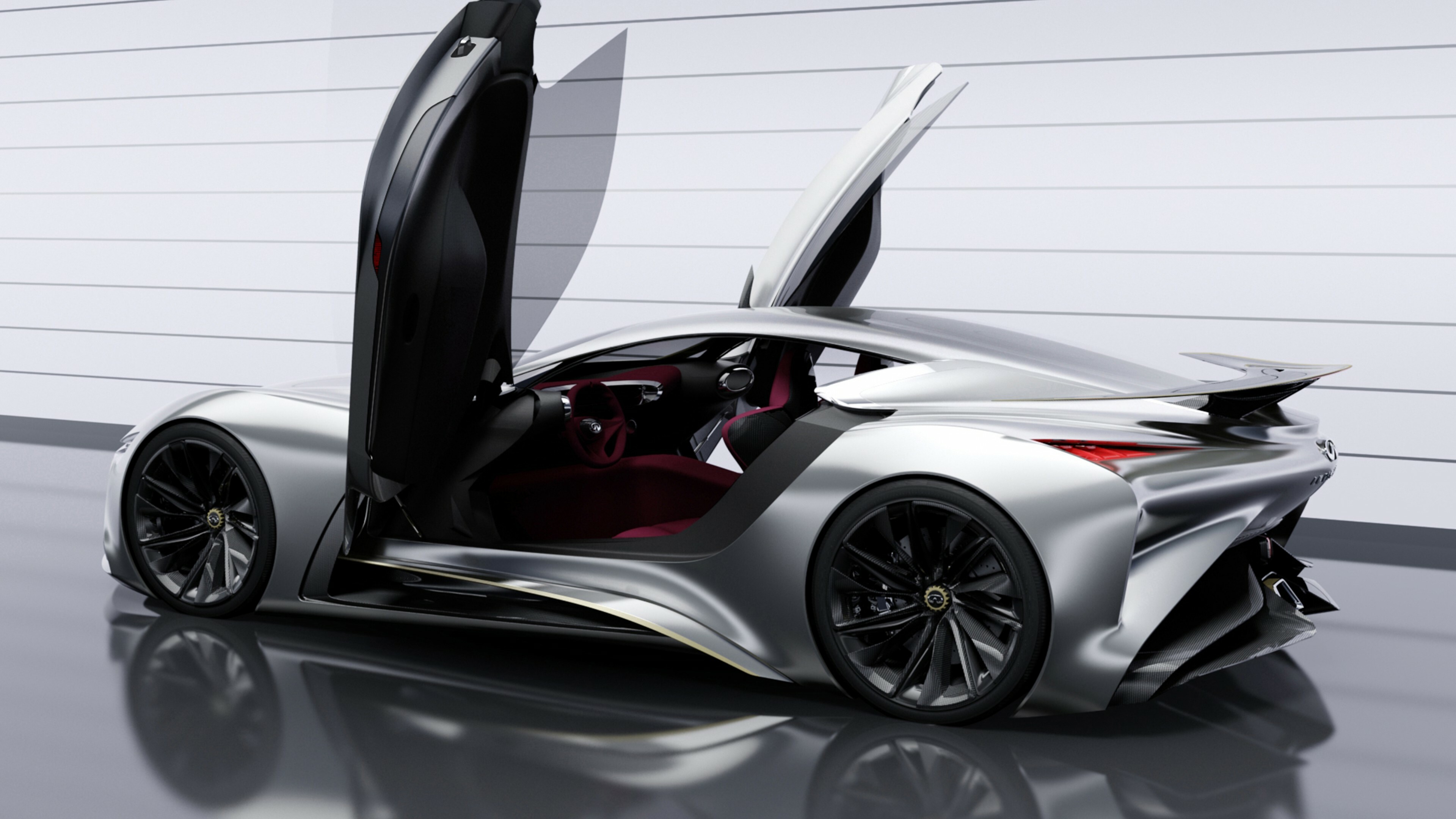 Infiniti Vision Gran Turismo concept, Metallic beauty, HD wallpaper, Concept car, 3840x2160 4K Desktop