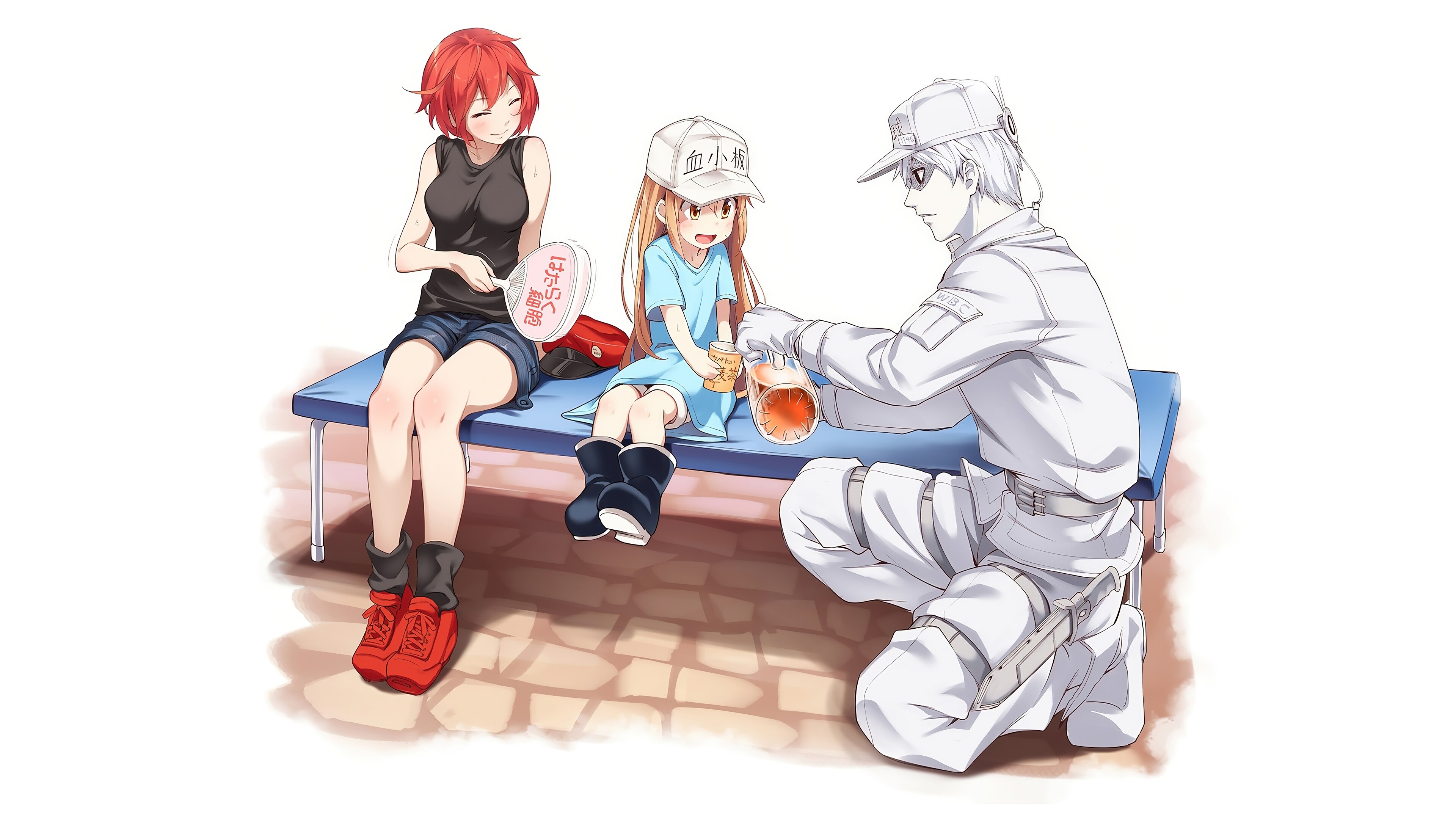 Cells at Work! Code Black, 397899 wallpaper, Cells at Work, Mocah HD wallpapers, 3840x2160 4K Desktop