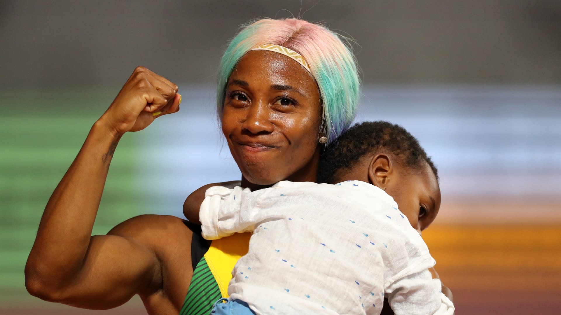 Shelly-Ann Fraser-Pryce, Stellar athletics career, Inspiring legacy, World sports news, 1920x1080 Full HD Desktop