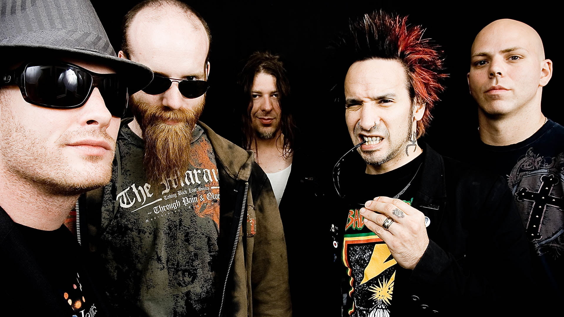 Stone Sour illustration HD wallpaper 1920x1080