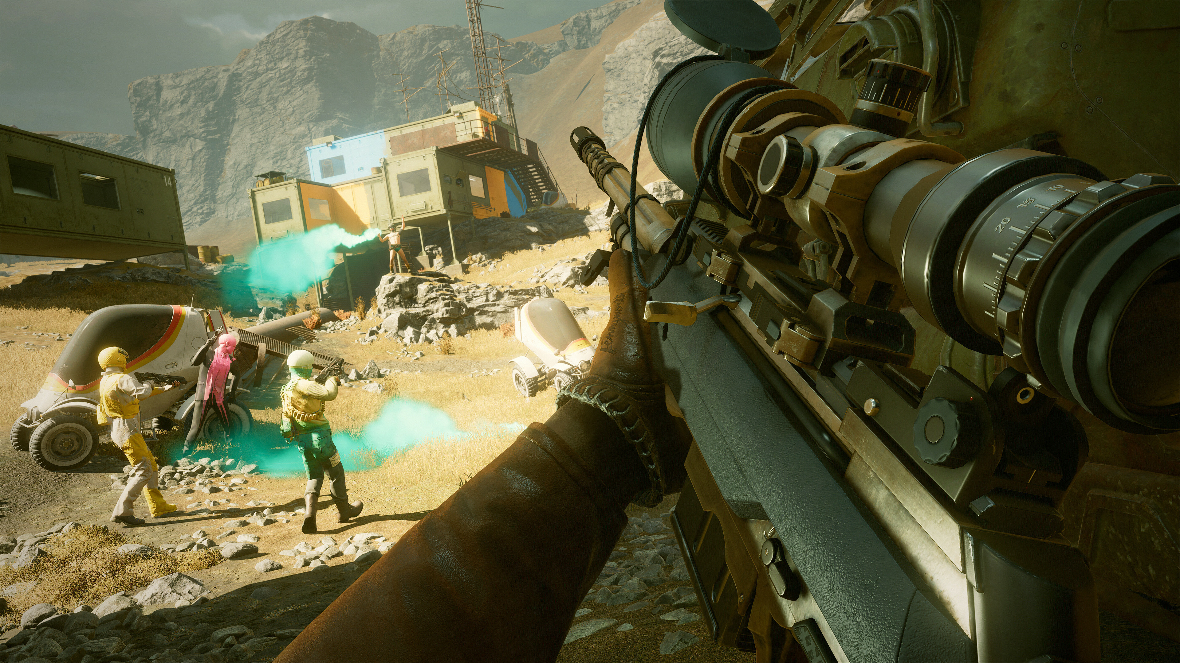Deathloop experience, Stunning visuals, Ultra HD resolution, Intense action, 3840x2160 4K Desktop