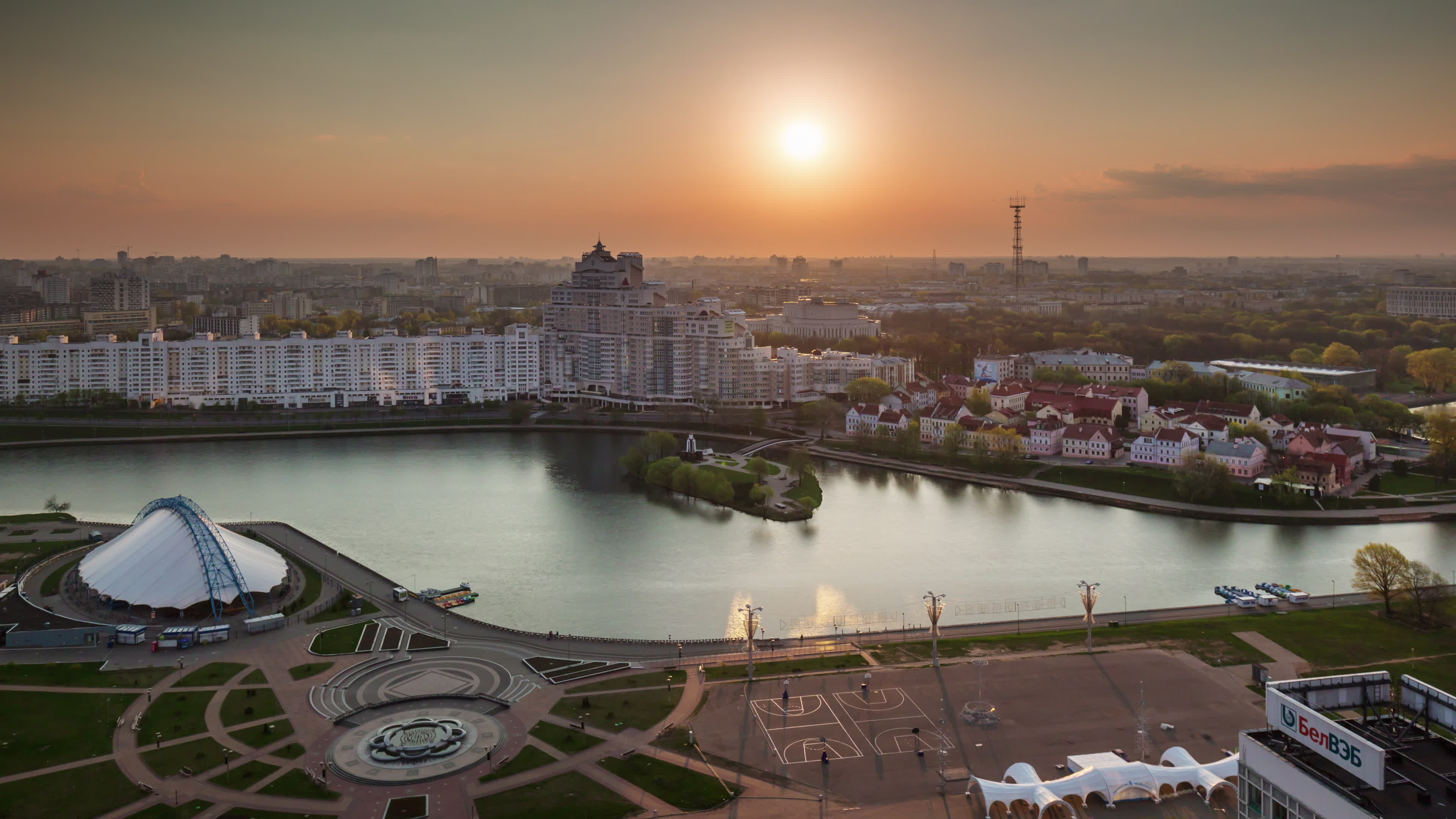 Wallpapers Minsk 1 200 Minsk Night Stock Photos Pictures