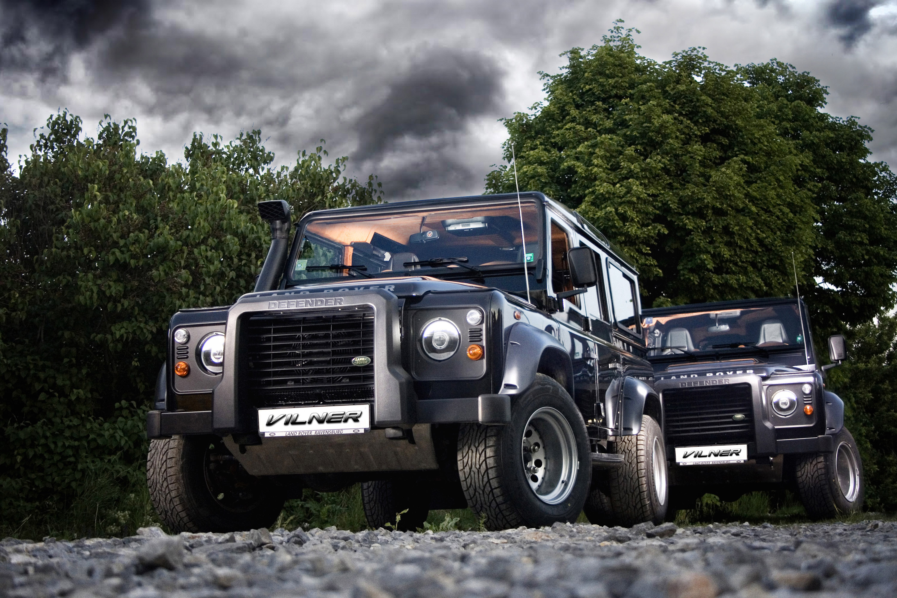 Land Rover Defender, Auto offroad SUV, Vilner customization, 2011 model, 3000x2000 HD Desktop