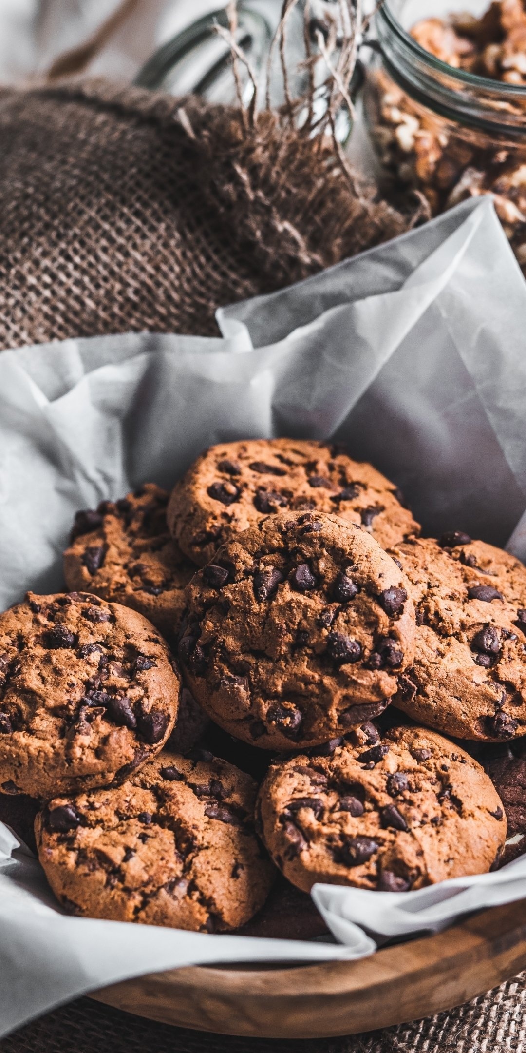 Food cookie, Delicious treat, Baked goodness, Irresistible sweetness, 1080x2160 HD Phone