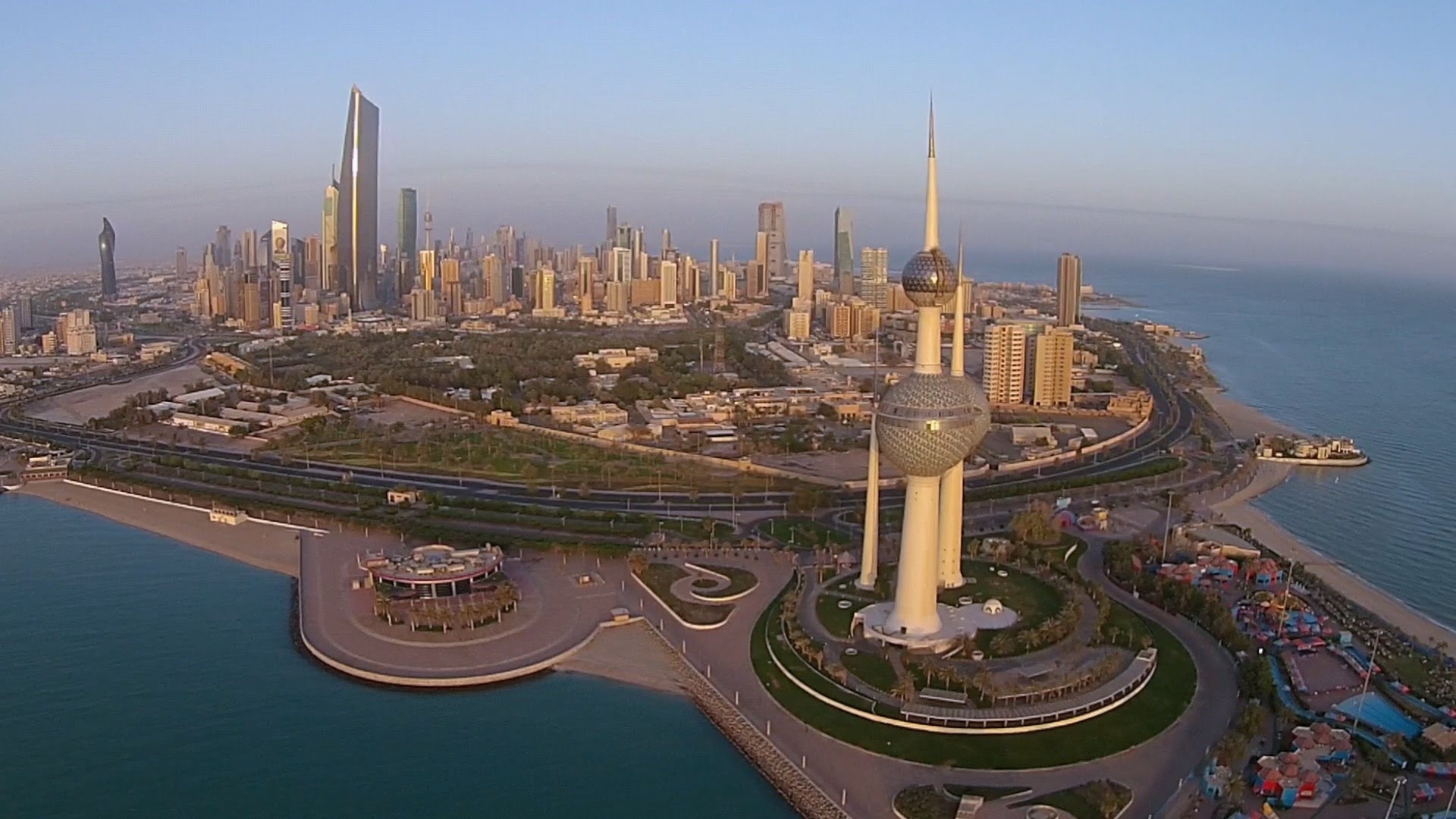 Kuwait City, Capital of Kuwait, Travel information, Sarah Anderson's exploration, 1920x1080 Full HD Desktop