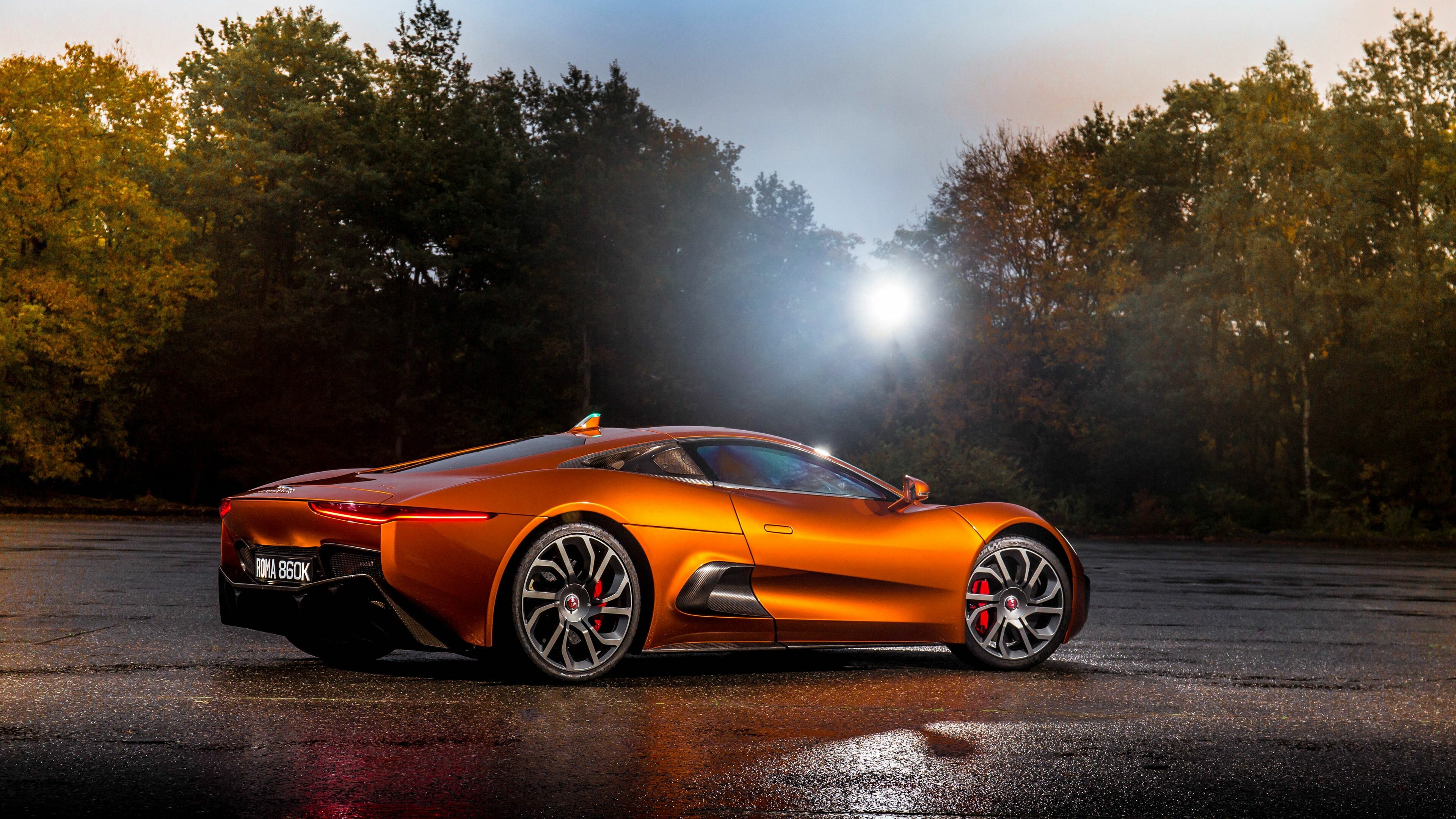 Jaguar Cars, Auto industry, Jaguar C-X75, Spectre movie car, 3840x2160 4K Desktop