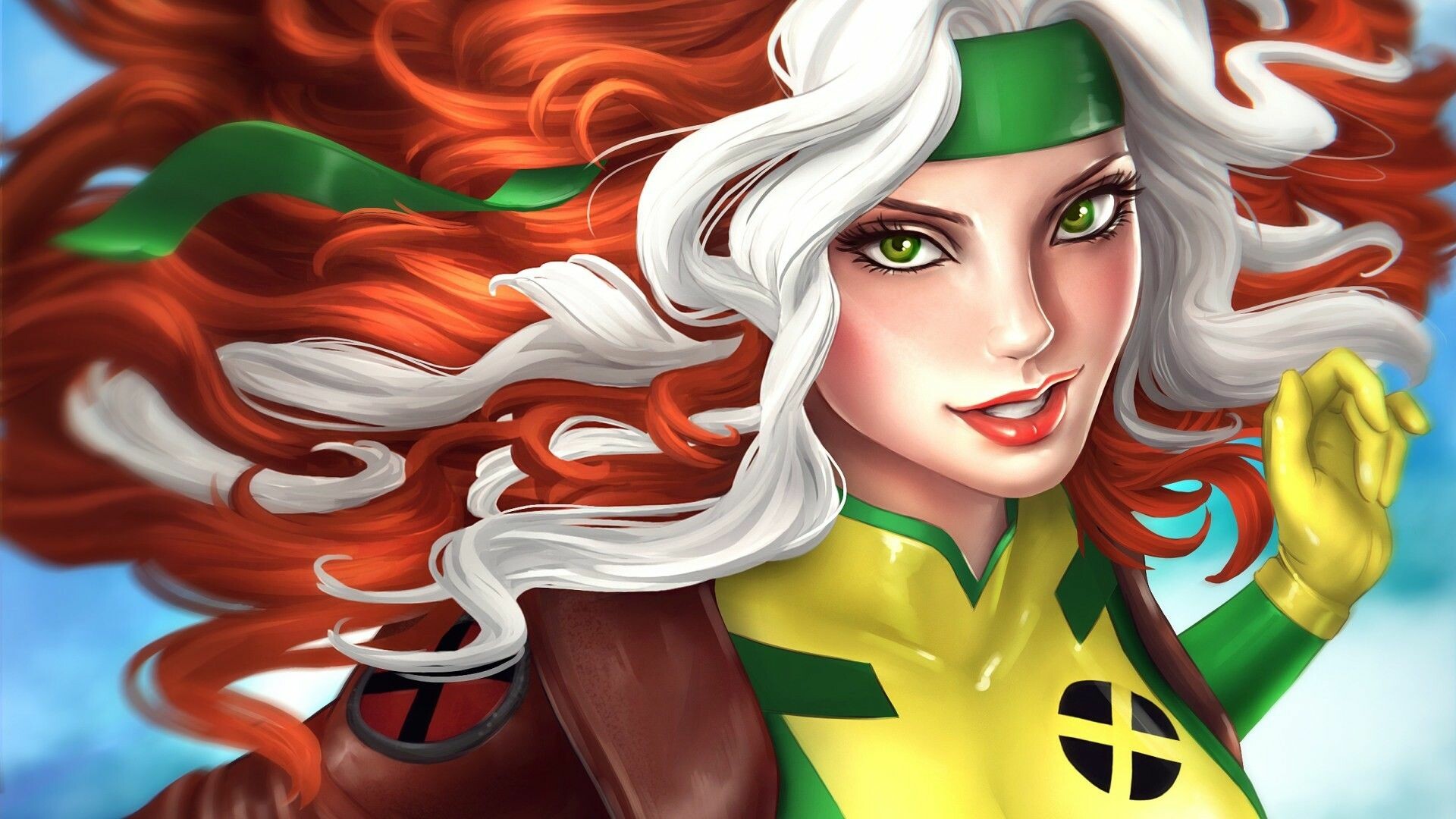 Rogue, Marvel's mutant rogue, X-Men's iconic character, High-definition Rogue wallpaper, 1920x1080 Full HD Desktop