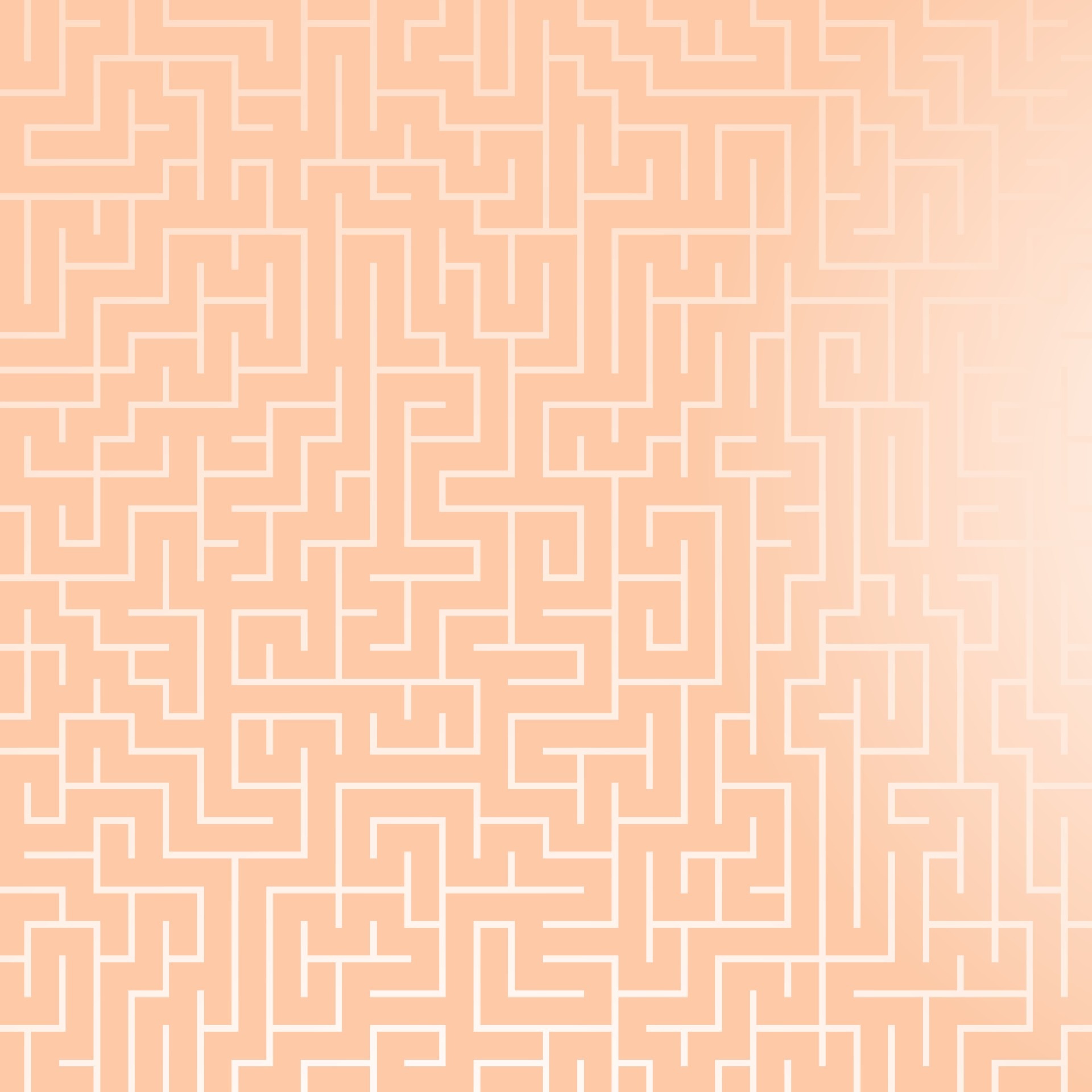 Square color maze pattern, Flat vector illustration, Paper wallpapers fabrics, 1920x1920 HD Phone