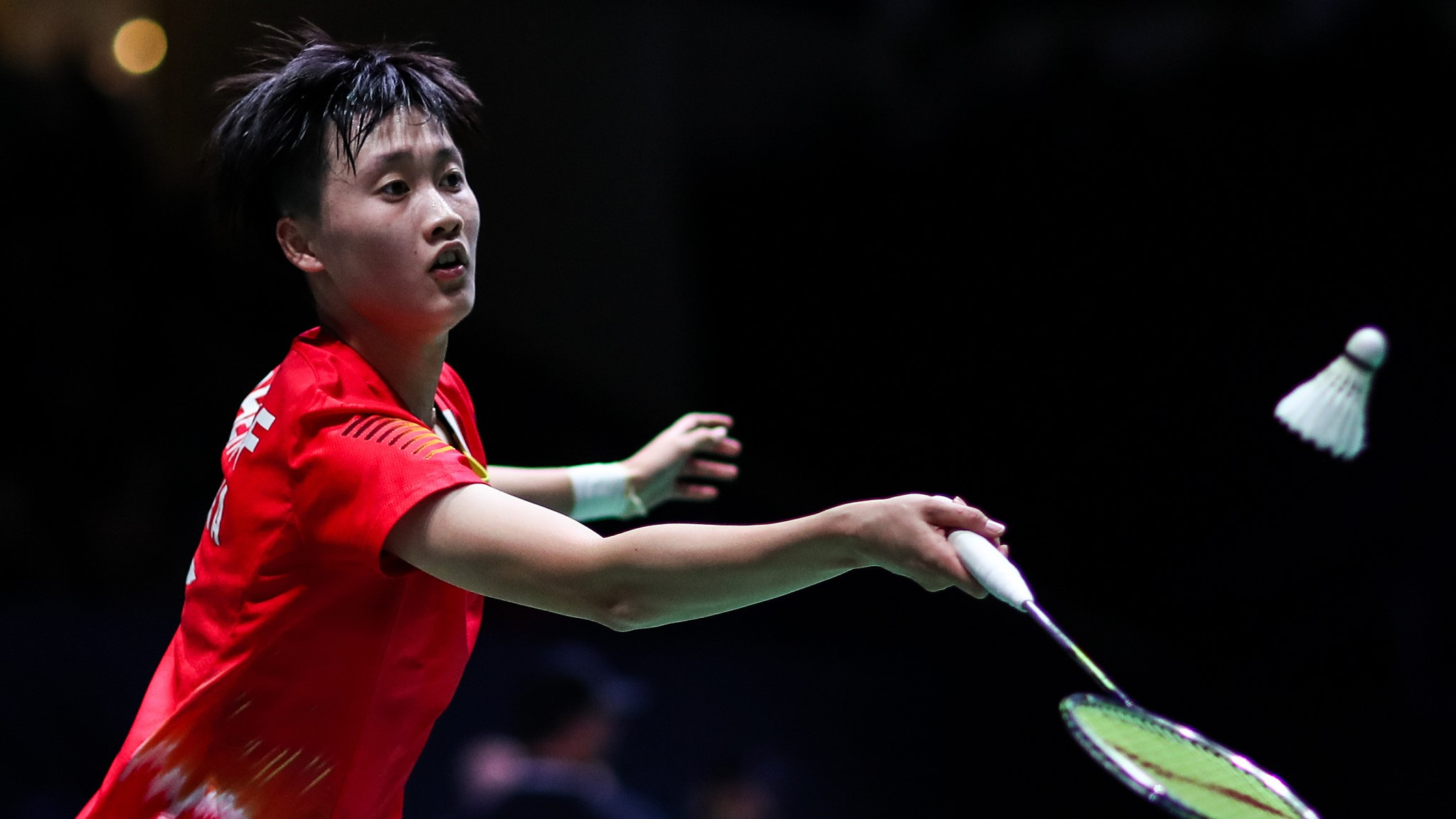 2018 BWF World Tour Finals, Chen Yufei Wallpaper, 2050x1160 HD Desktop