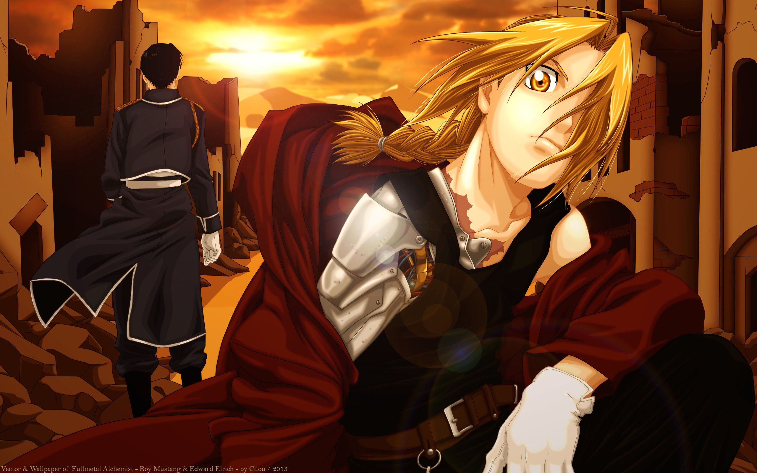 Edward Elric, Anime, HD wallpapers, Desktop backgrounds, 2560x1600 HD Desktop