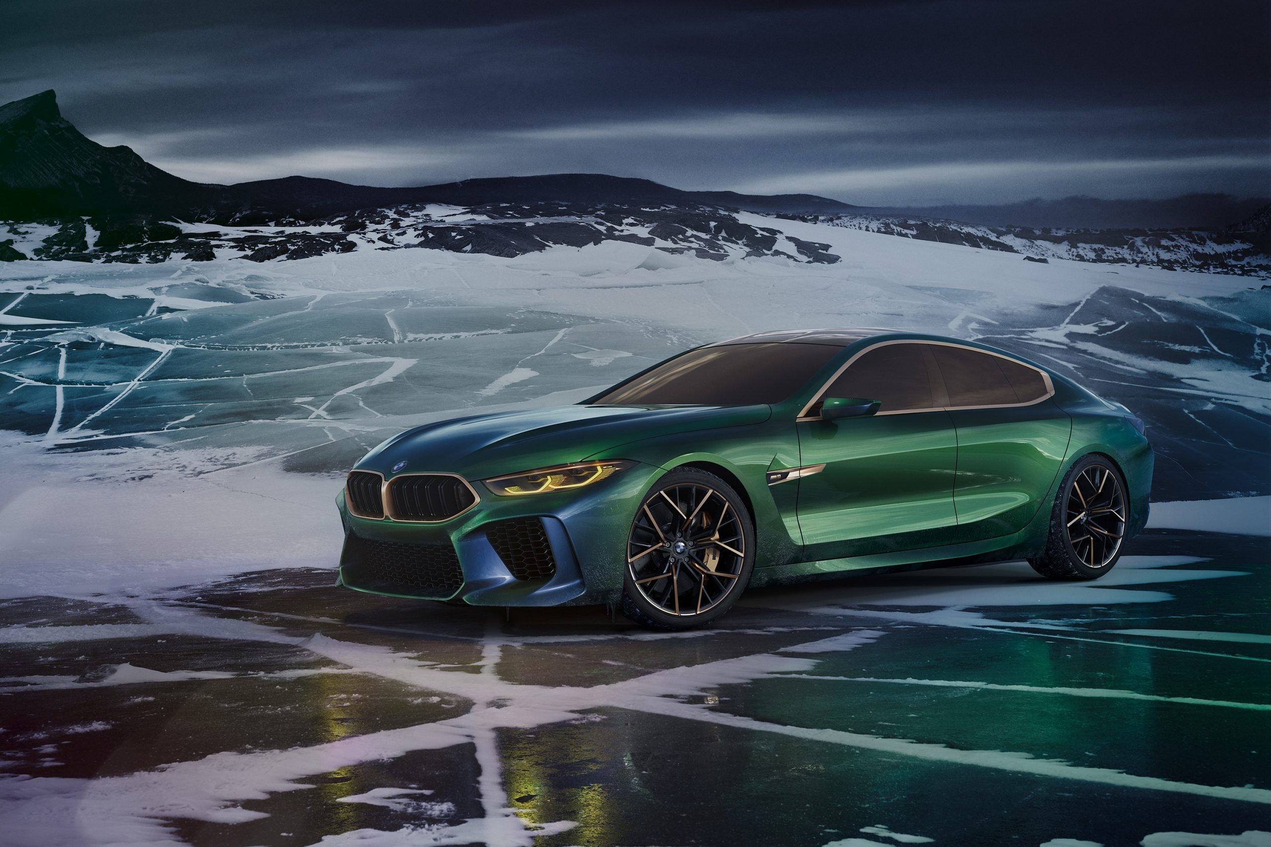 BMW M8, Auto, 2018 Concept, Gran Coupe, Design, 2560x1710 HD Desktop