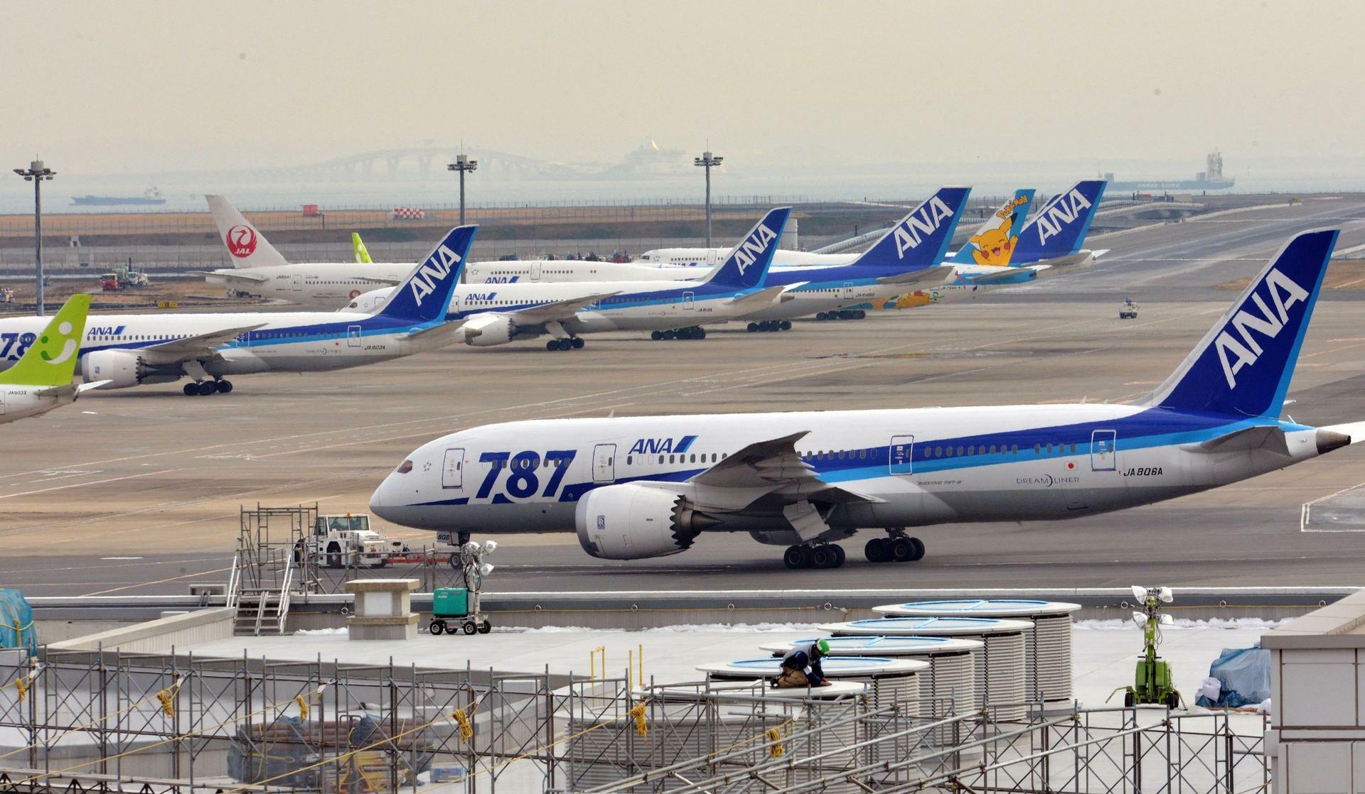 All Nippon Airways, Dreamliner grounding, Airline update, Japan, 1920x1120 HD Desktop