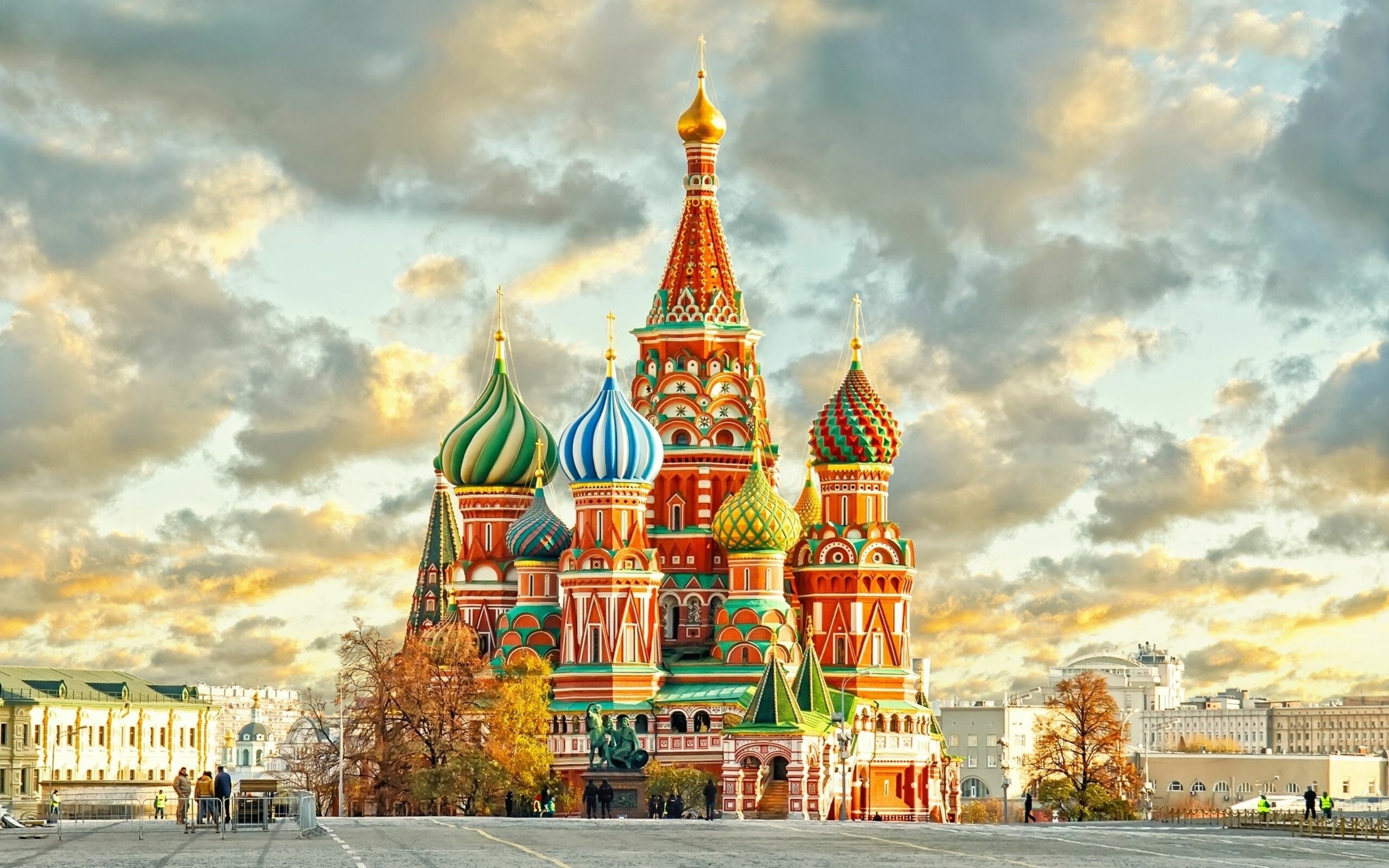 Vasily the Blessed Moscow, Cathedrals Wallpaper, 2560x1600 HD Desktop