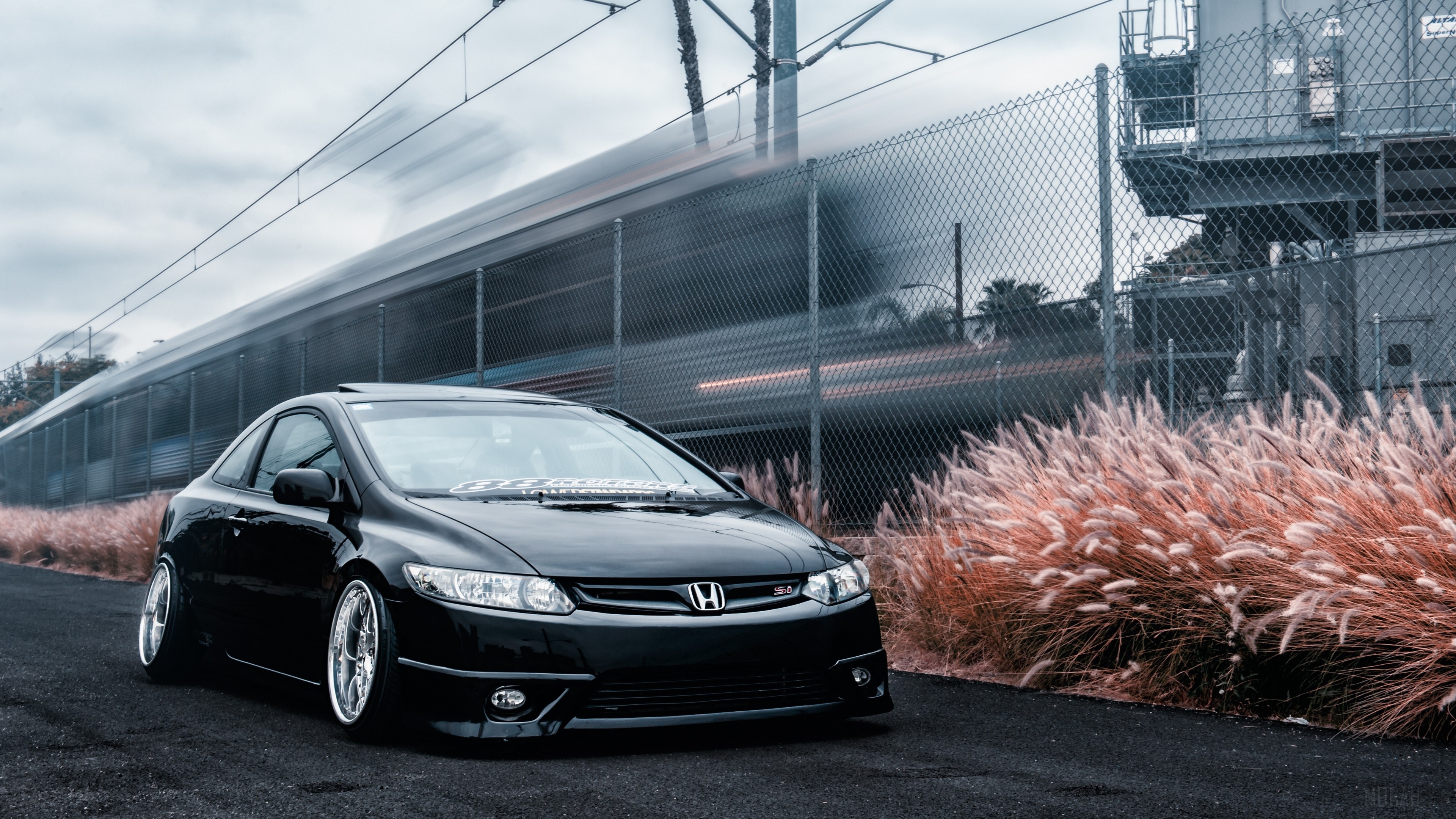 Honda Civic, Honda wallpapers, Sporty compact car, 3840x2160 4K Desktop