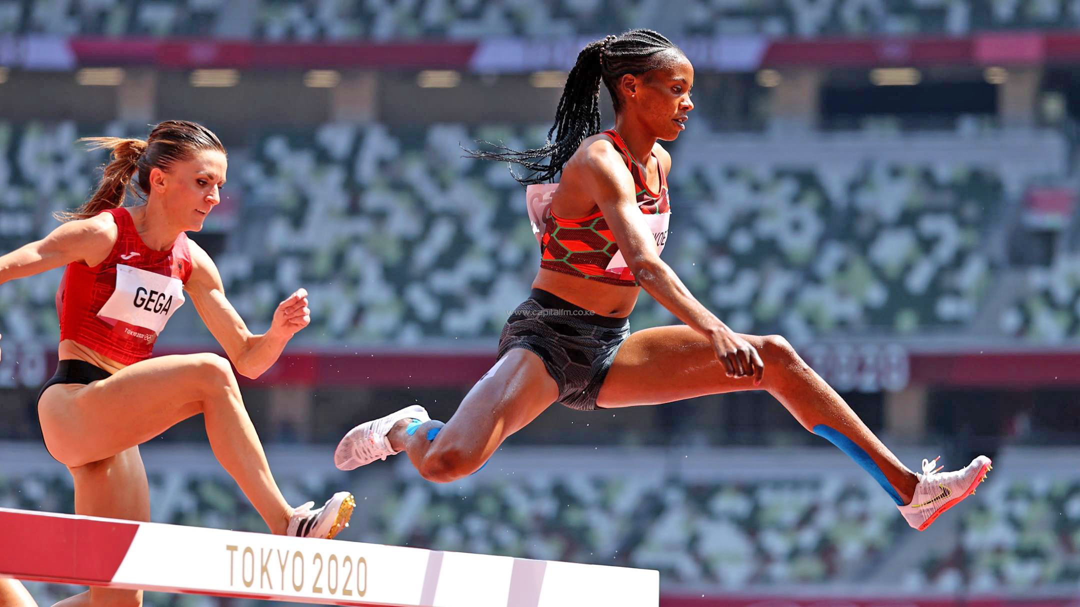 Beatrice Chepkoech, Women's steeplechase, Olympic final, 2160x1220 HD Desktop