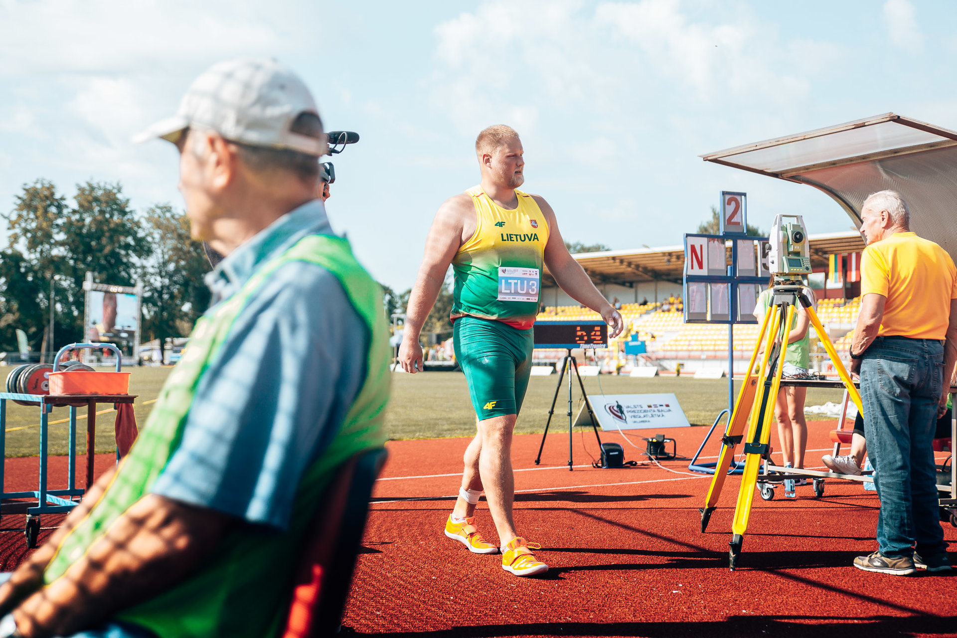 Andrius Gudzius, Baltic athletes, Track and field success, Sports triumph, 1920x1280 HD Desktop