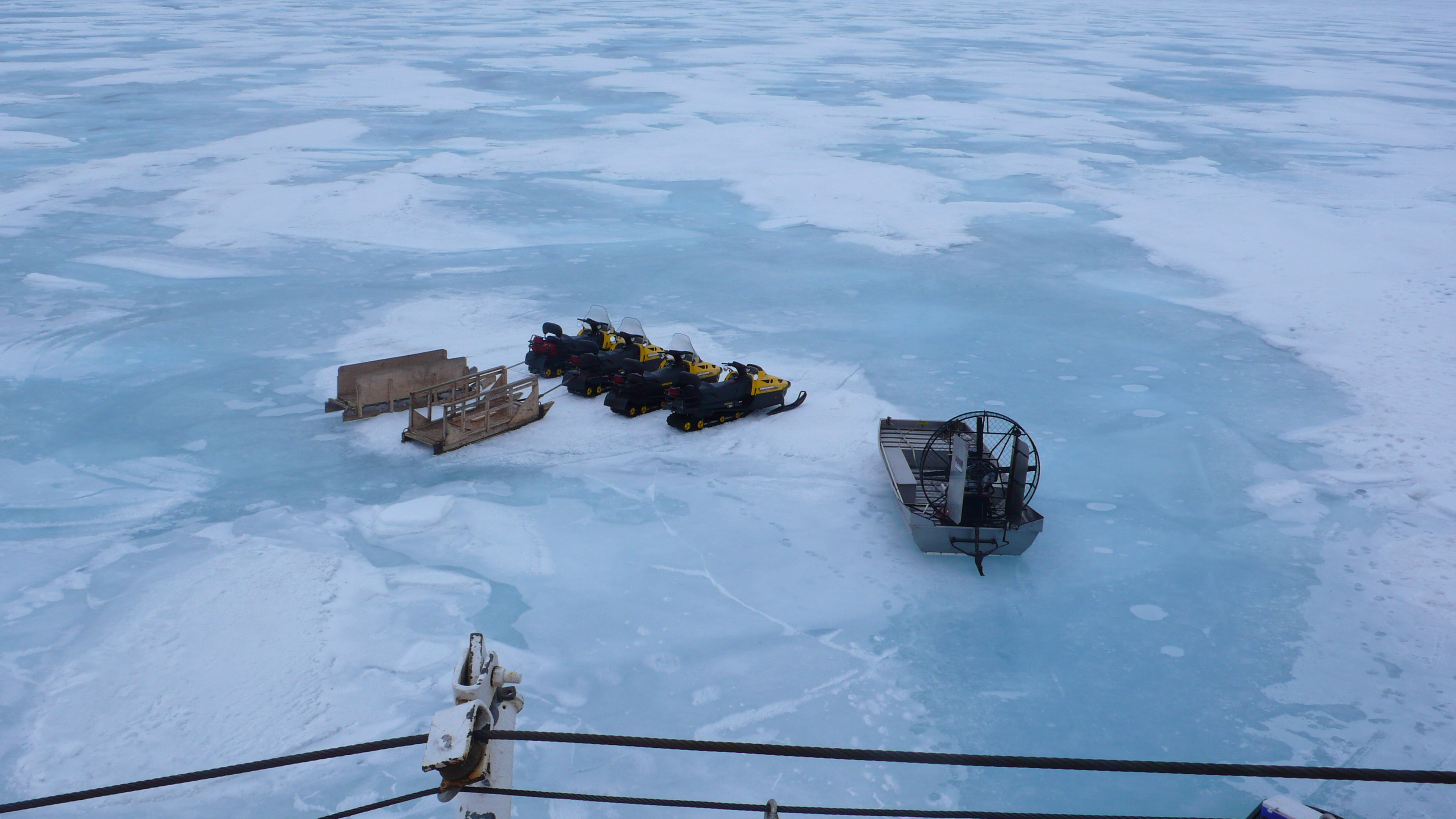 Beaufort Sea research, Greg M Poelzer, Travels category, 3840x2160 4K Desktop