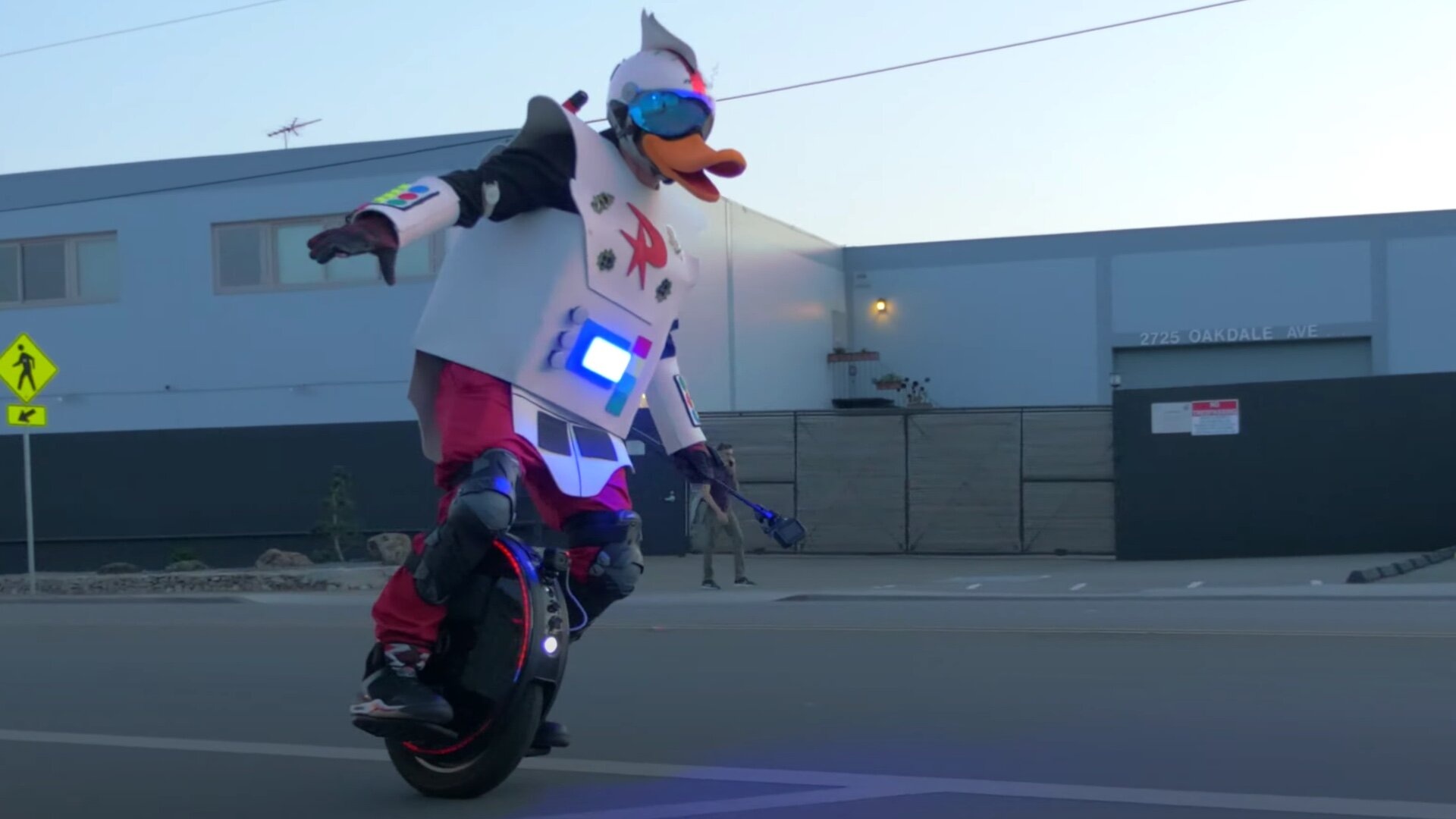 Radical Gizmoduck Cosplay, Electric Unicycle Wallpaper, 1920x1080 Full HD Desktop