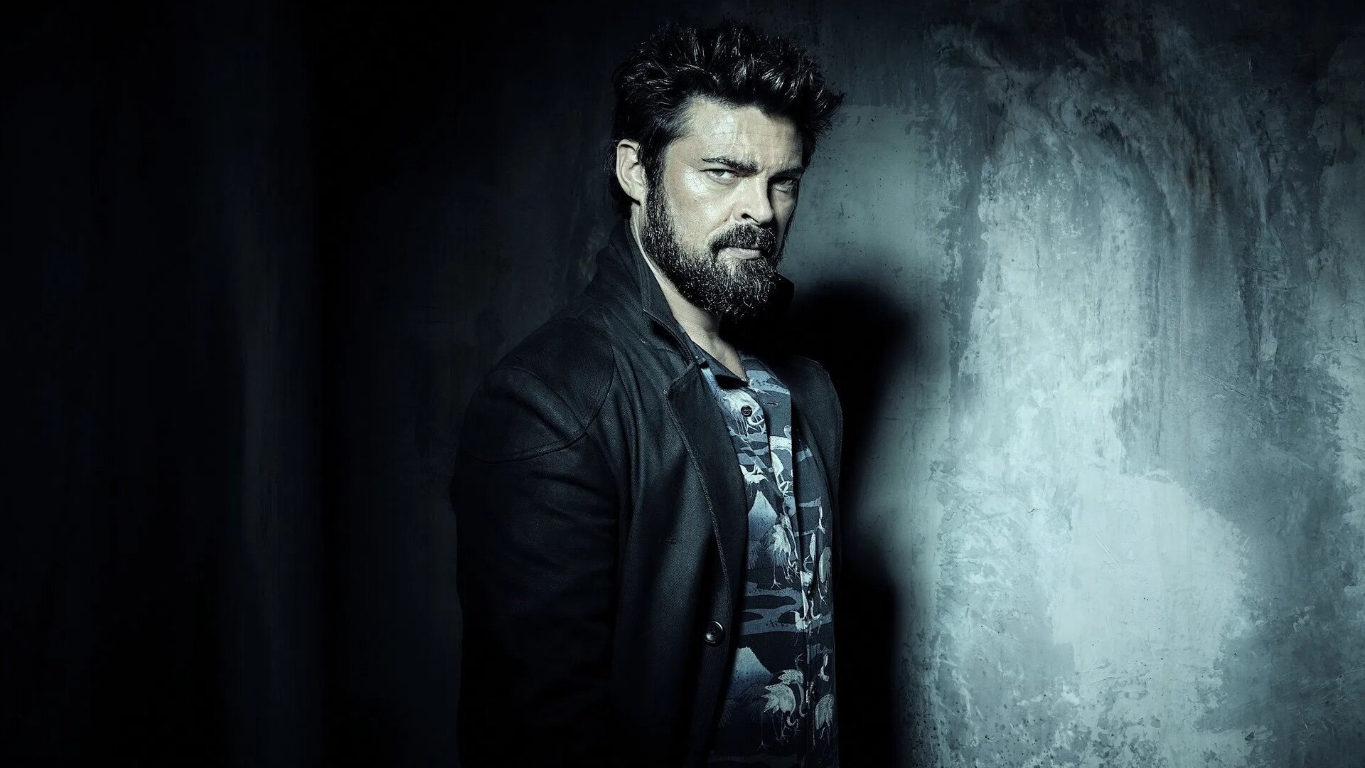 Billy Butcher Karl Urban, The Boys TV series, Distressed concrete wall, Full HD Desktop wallpaper