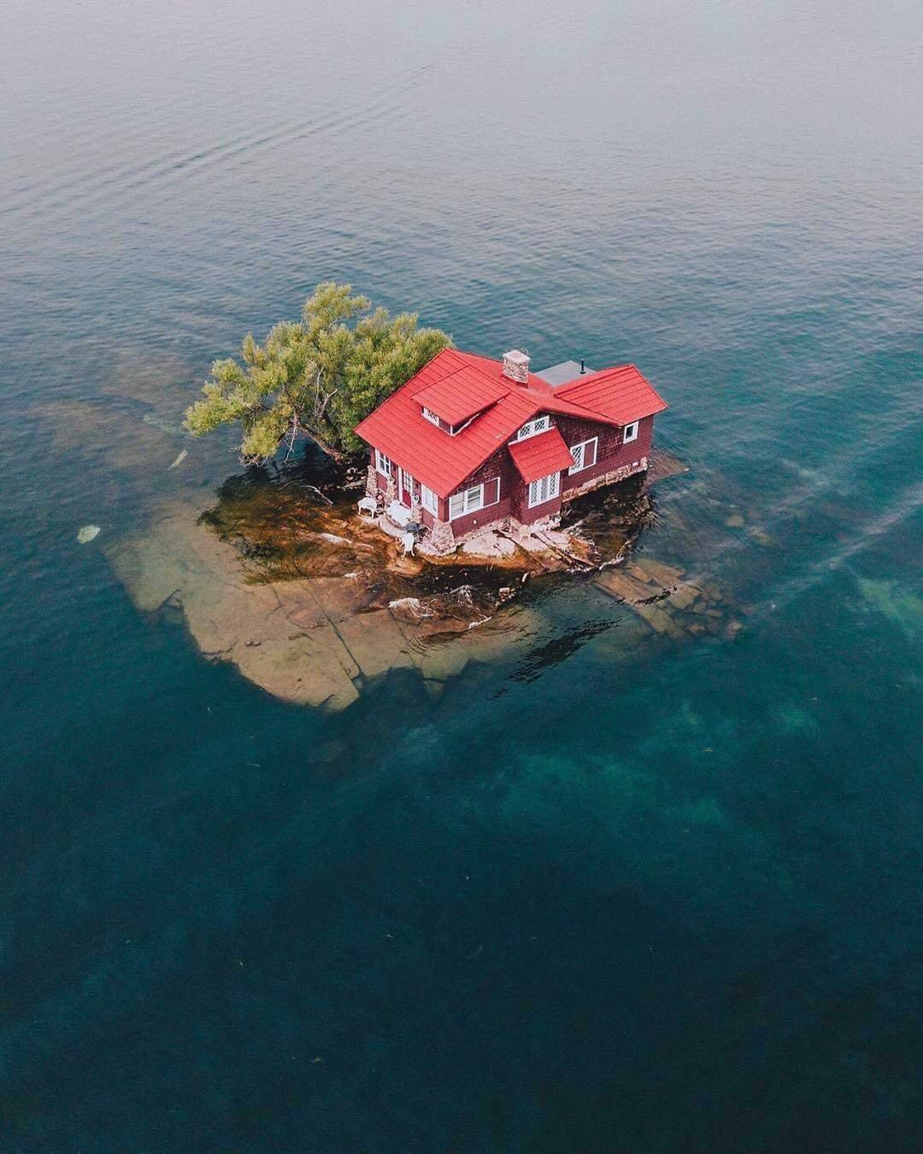 St. Lawrence River, Island in New York, 1900x2380 HD Phone