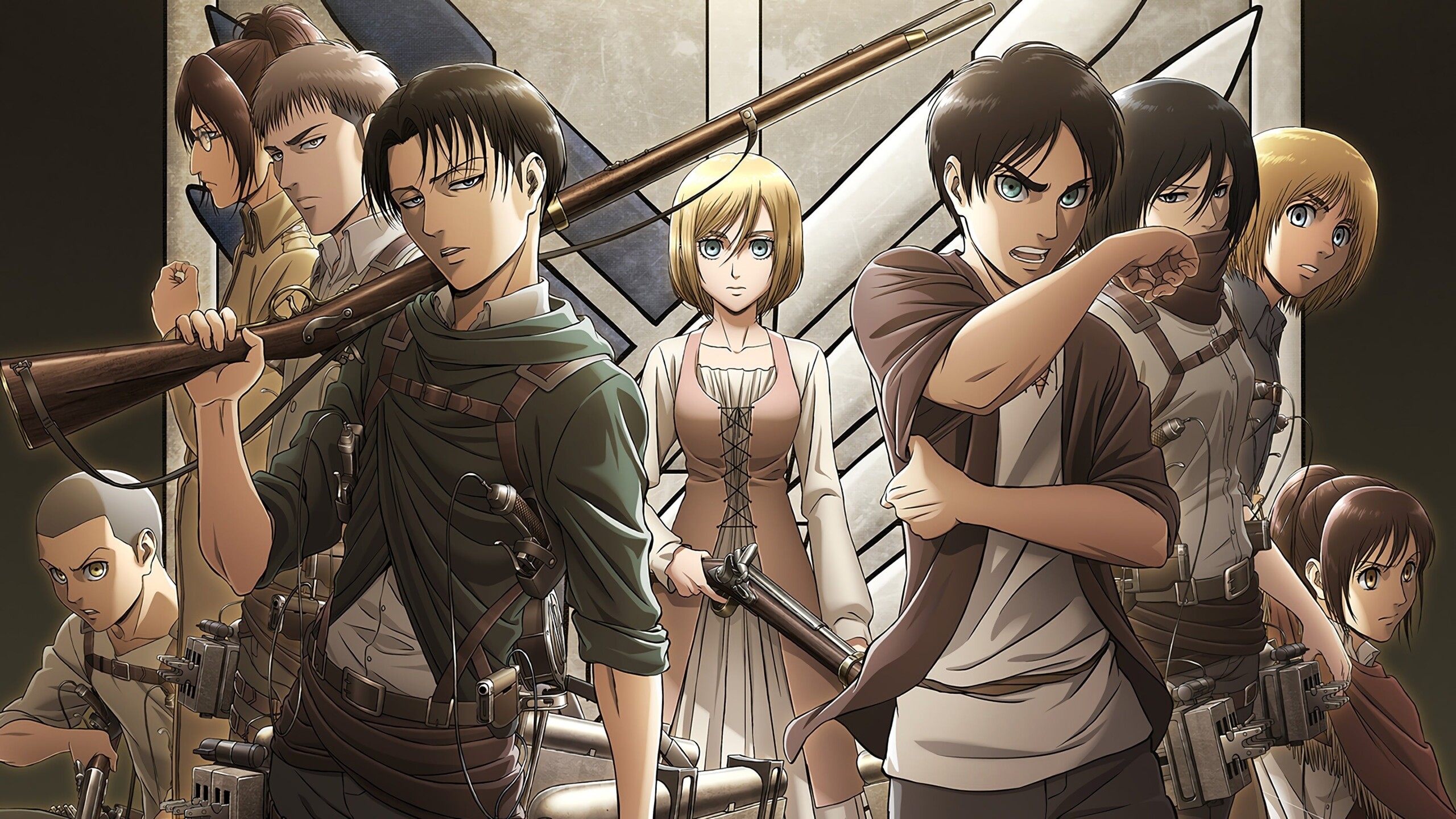 Attack on Titan: The Final Season, Season 3 Wallpaper, 2560x1440 HD Desktop