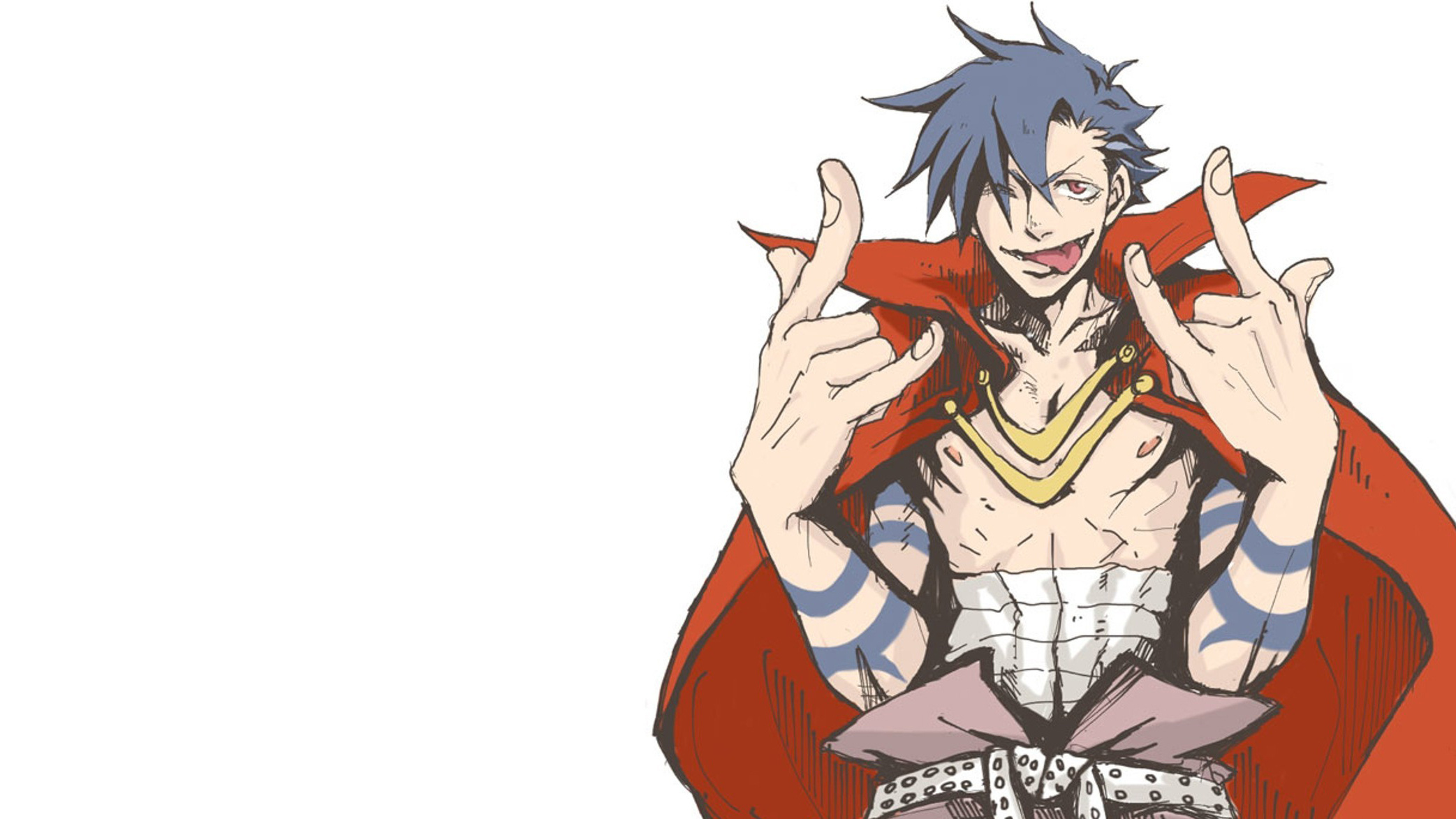 Kamina, Tengen Toppa Gurren Lagann, HD wallpaper, Background image, 2090x1180 HD Desktop