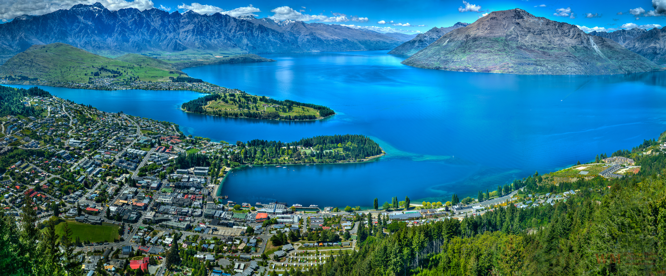 Queenstown New Zealand, Main attractions, Travels, 2600x1080 Dual Screen Desktop