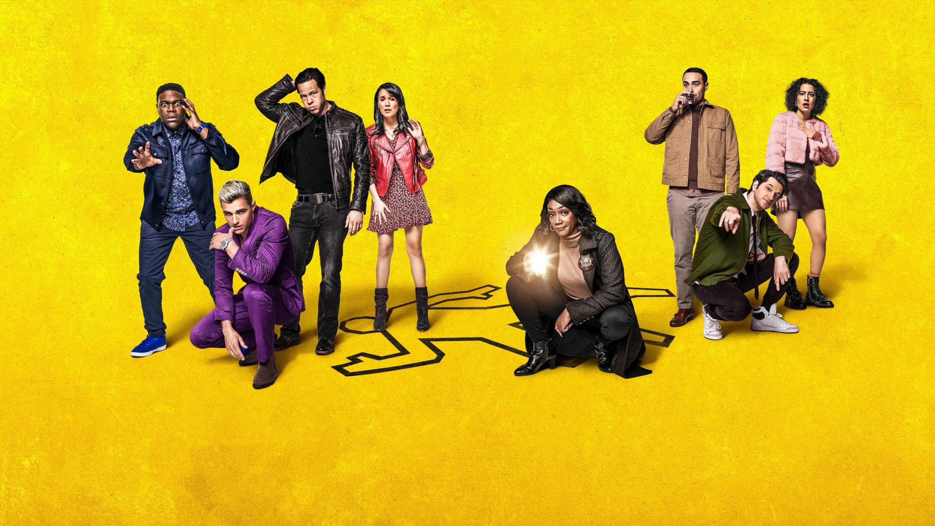 The Afterparty TV series, Post-party shenanigans, Celebrity cameos, Comedy show, 1920x1080 Full HD Desktop