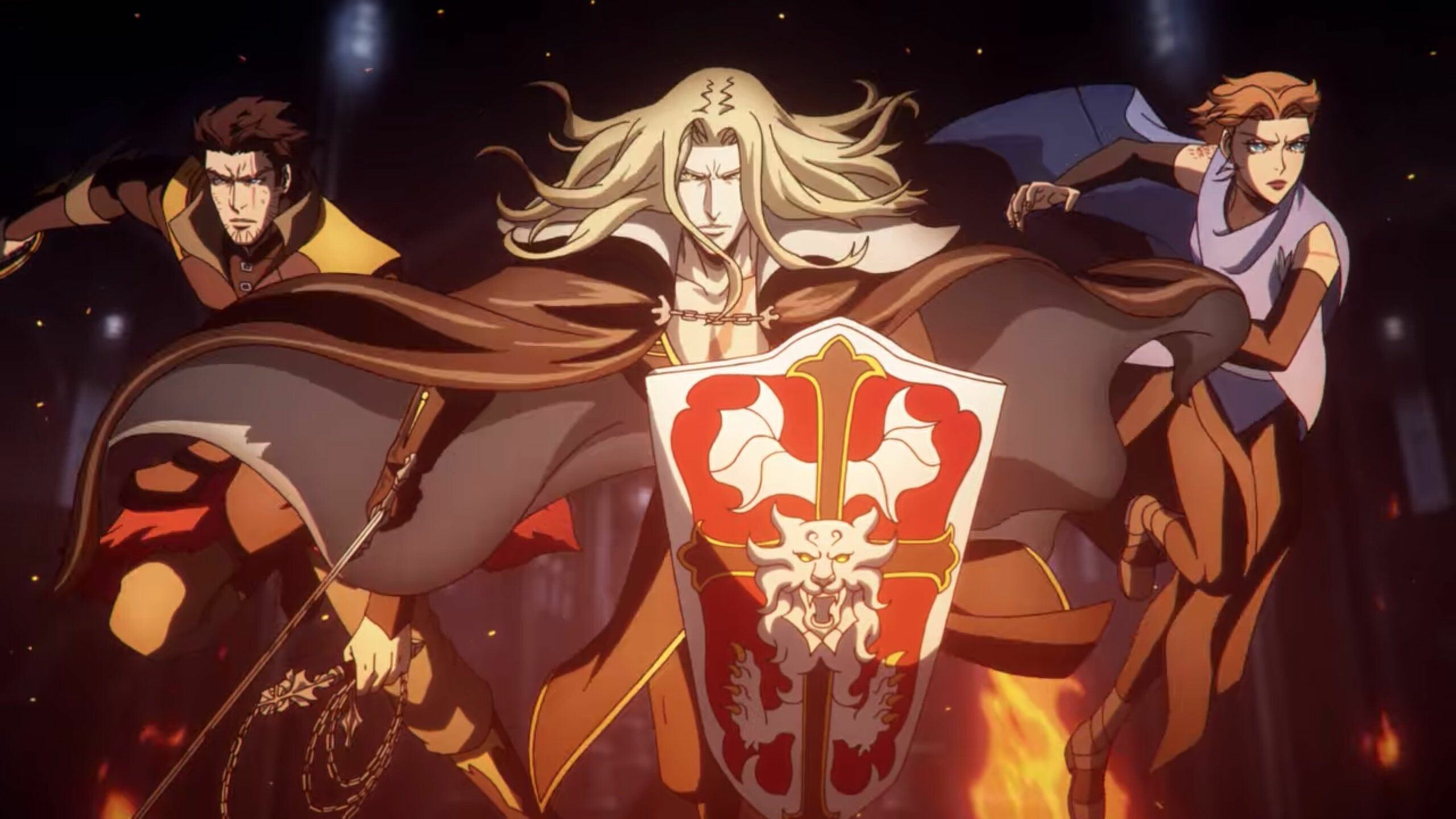 Castlevania, Alucard artwork, Anime series, Idea collection, 2560x1440 HD Desktop