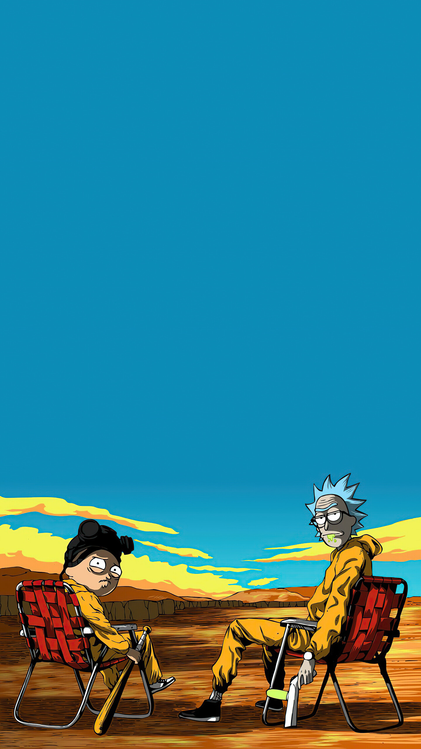 Breaking Bad, Rick and Morty Wallpaper, 1440x2560 HD Phone