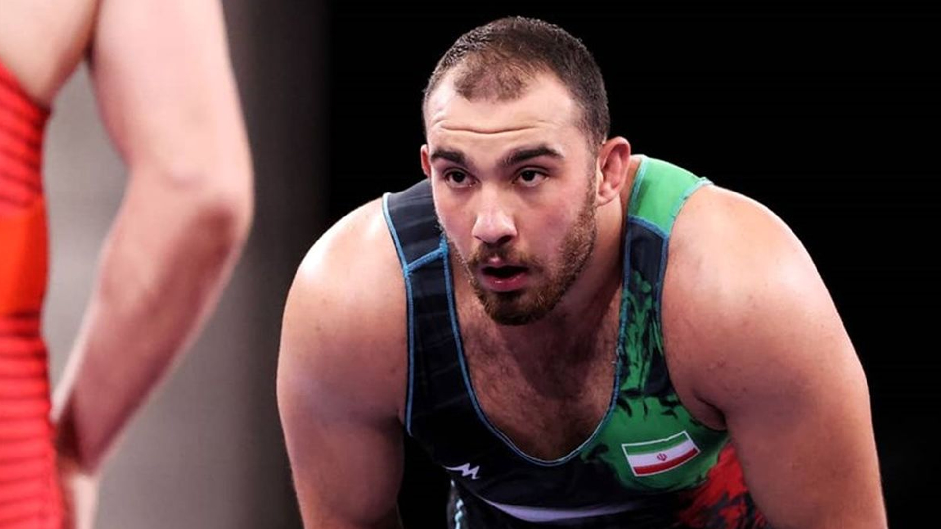 Zare Amir Hossein, Tokyo Olympics, Freestyle bronze medal, 125kg category, 1920x1080 Full HD Desktop
