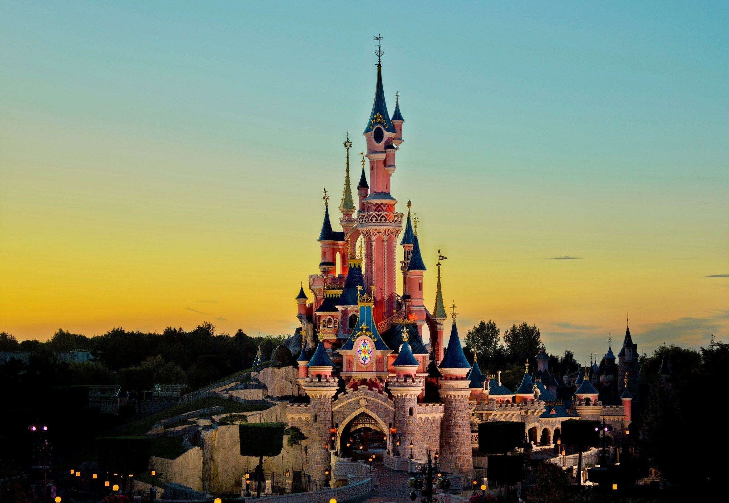 Disneyland, Castle, Paris, Wallpapers, 2370x1640 HD Desktop