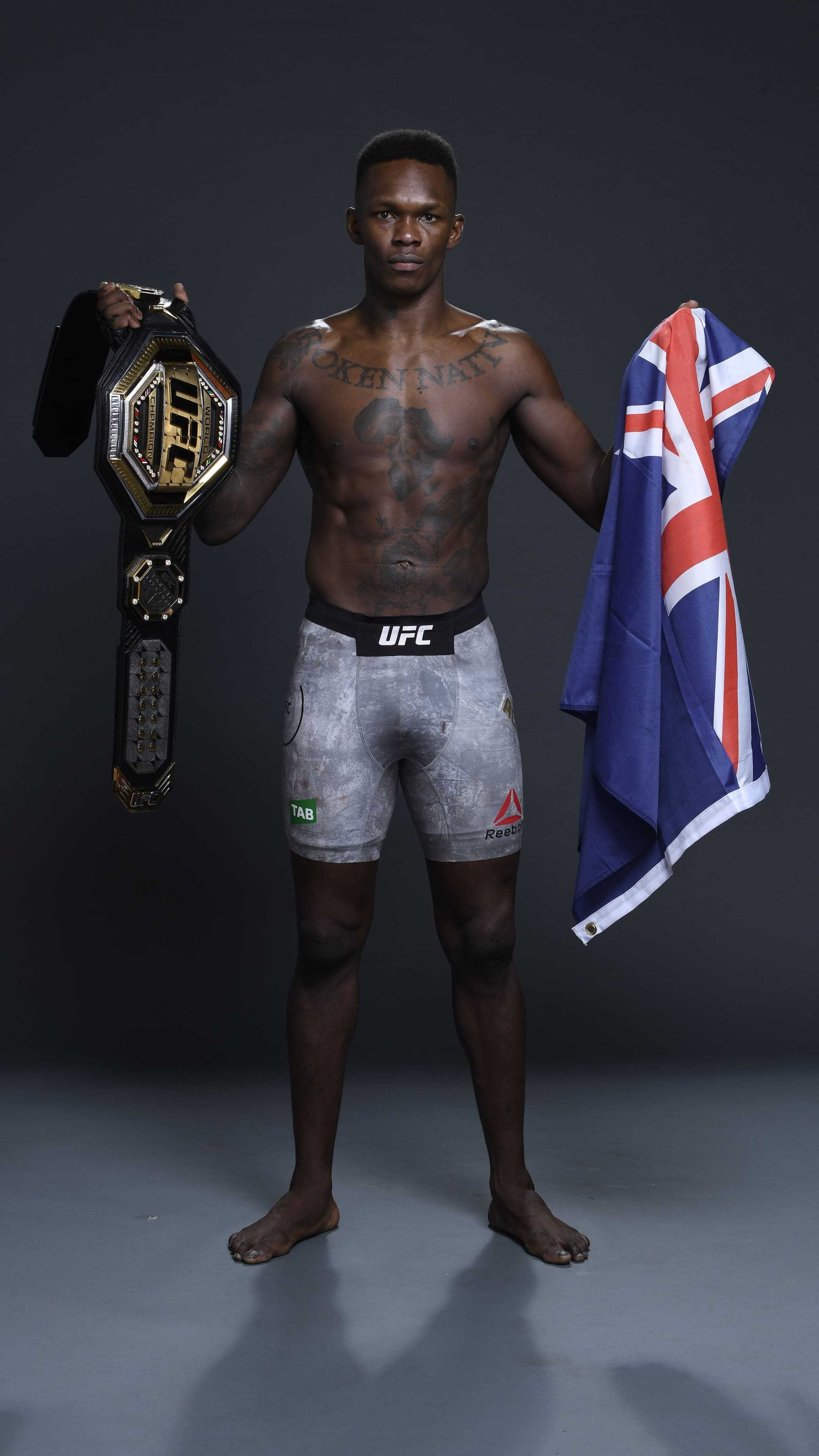 Israel Adesanya wallpaper, MMA fighter, 2160x3840 4K Phone