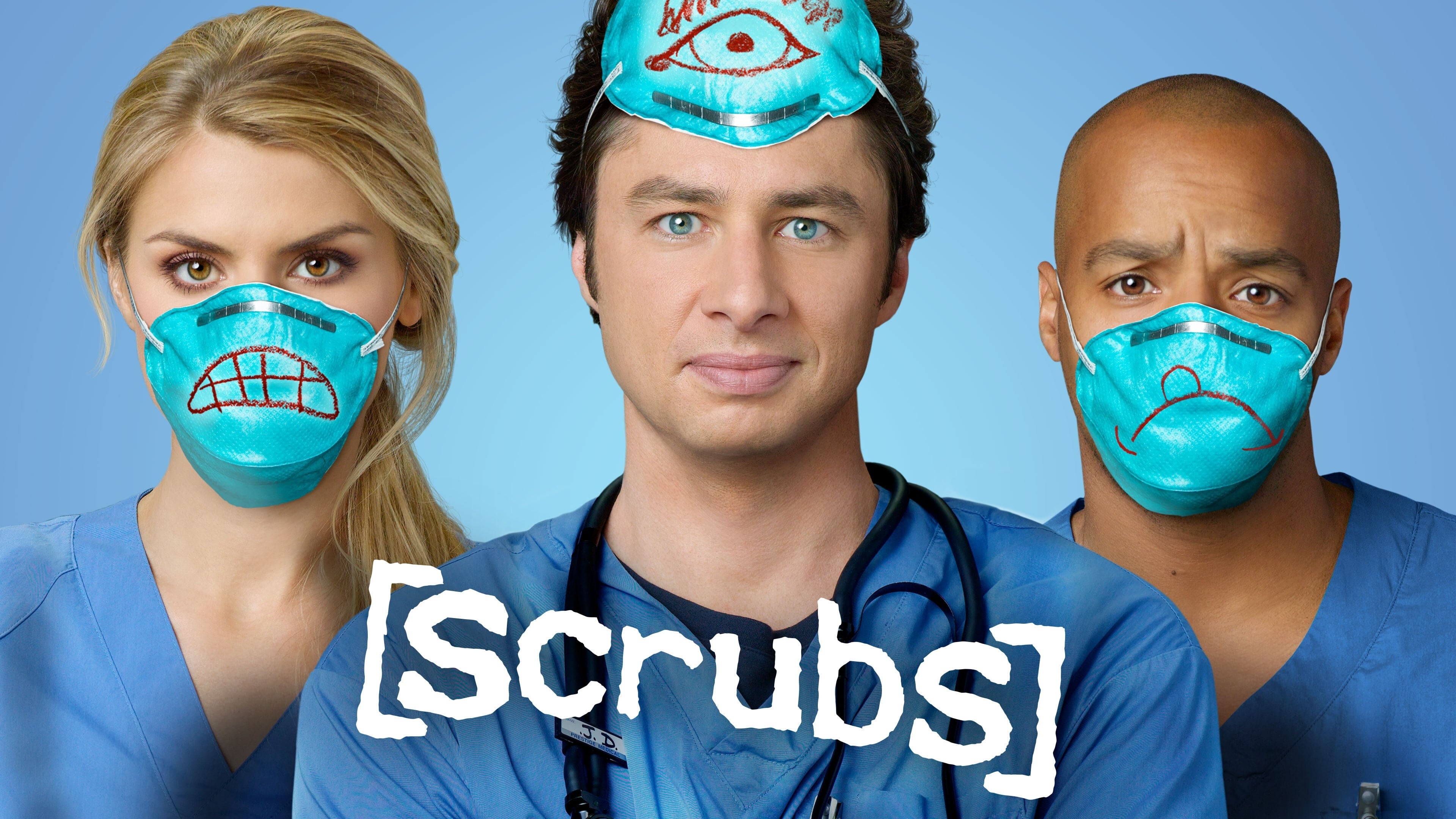 Scrubs, TV series, 2001-2010, 3840x2160 4K Desktop