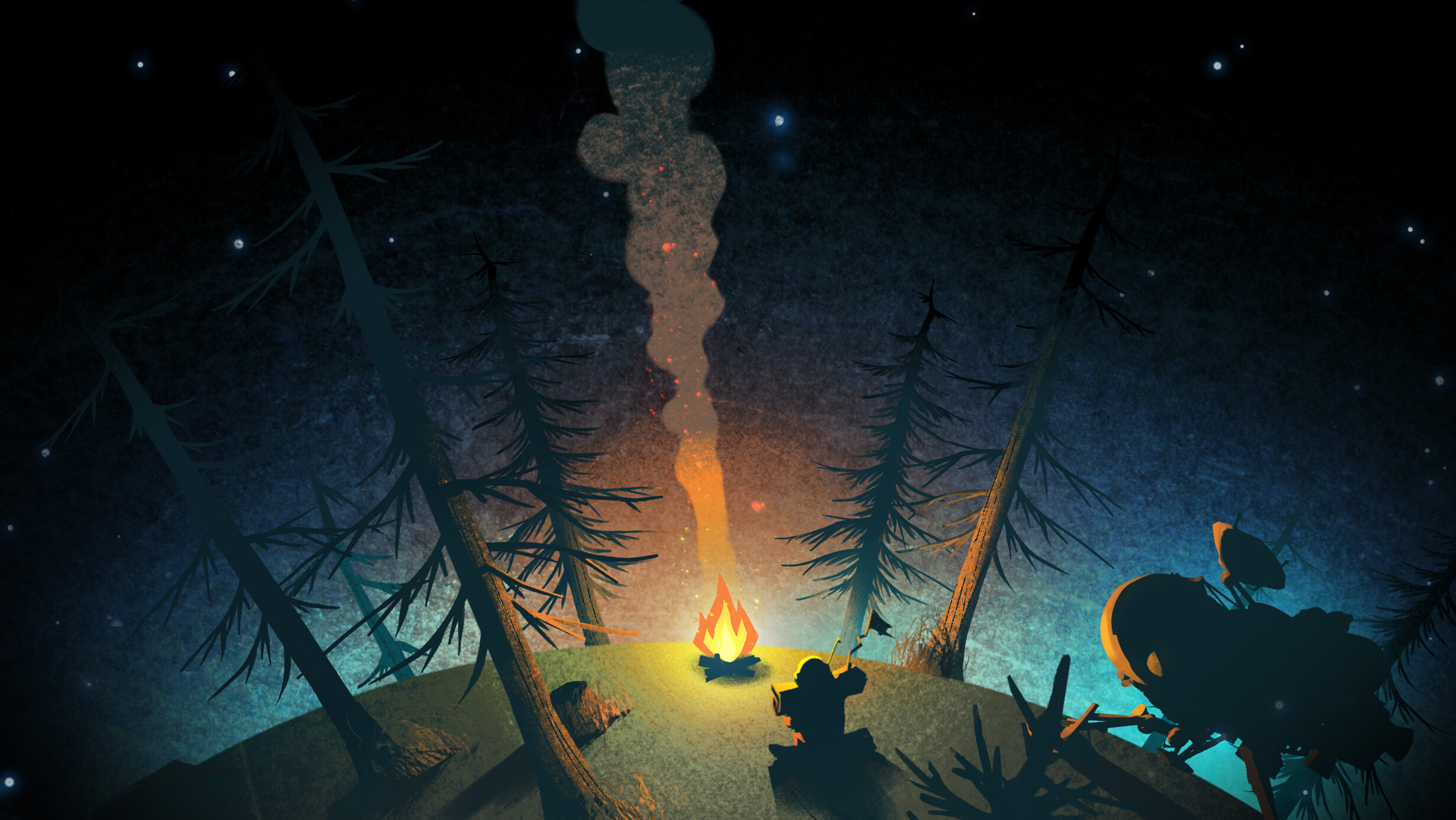 Outer Wilds, Space exploration, Time-loop mystery, Planet hopping, 2470x1390 HD Desktop
