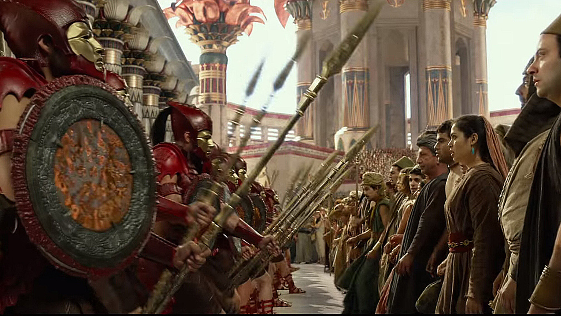 Gods of Egypt, Scene from the movie, Wallpaper, HD, 1920x1080 Full HD Desktop