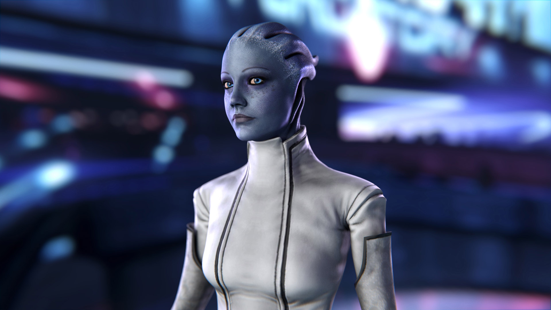 Liara T'Soni, Mass Effect, Free wallpaper, 1920x1080 Full HD Desktop