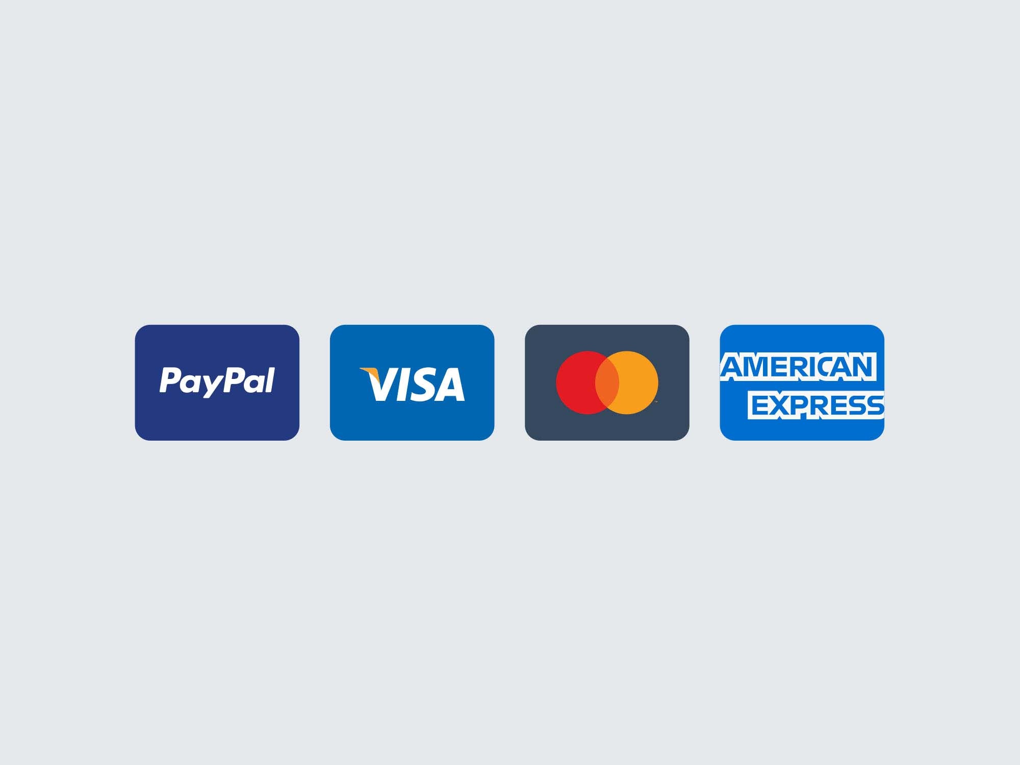 PayPal, MasterCard, and American Express, Visa (Card) Wallpaper, 2000x1500 HD Desktop